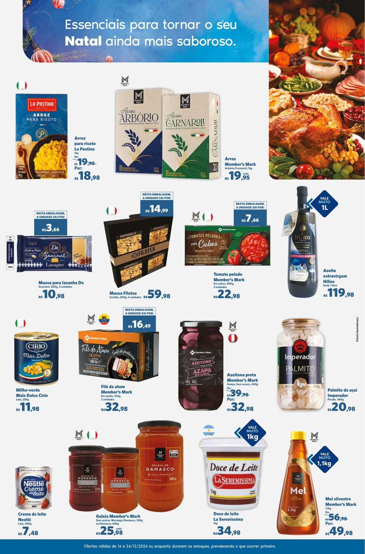 Folheto Sam's Club 14.12.2024 - 24.12.2024