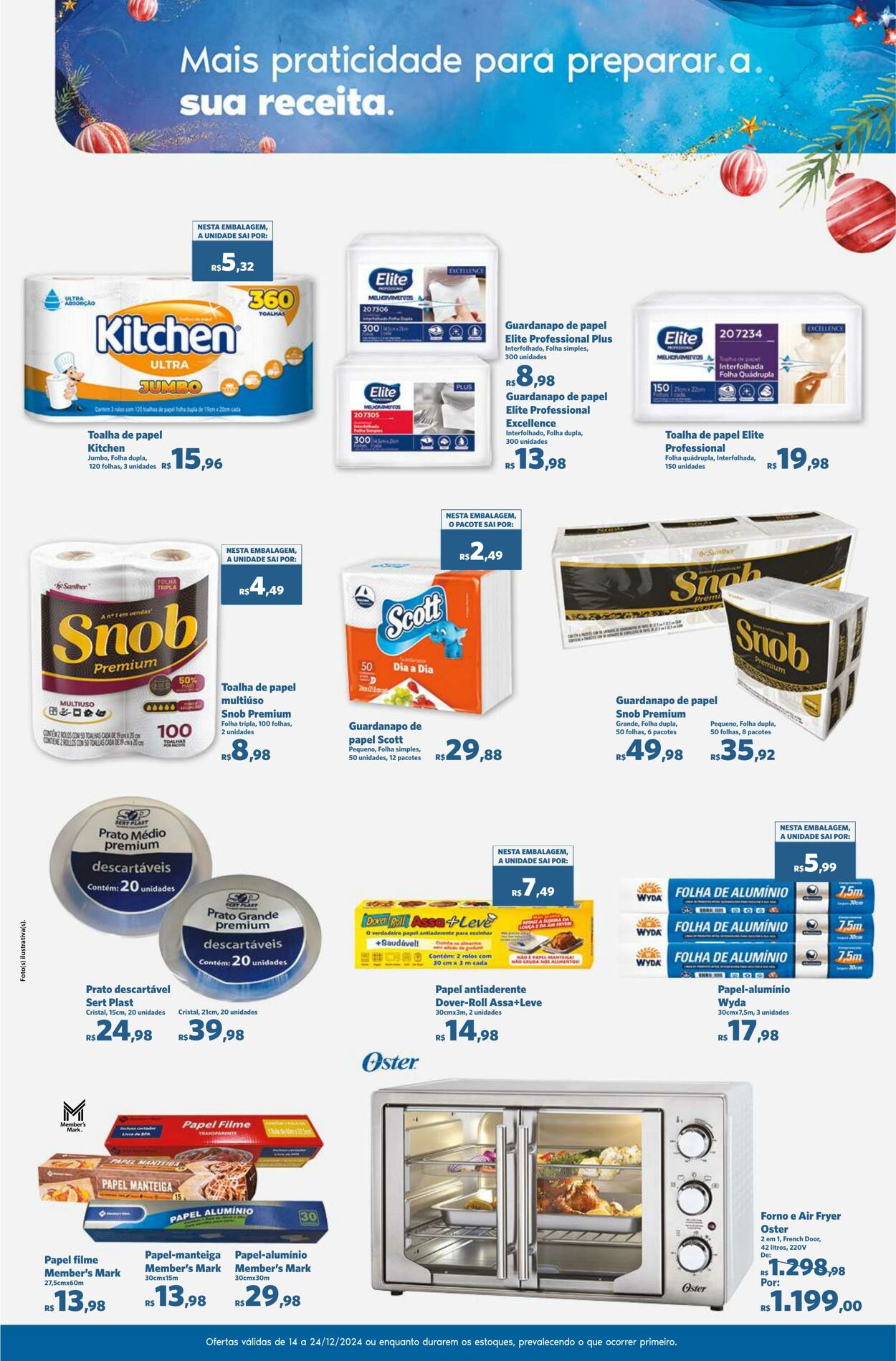 Folheto Sam's Club 14.12.2024 - 24.12.2024