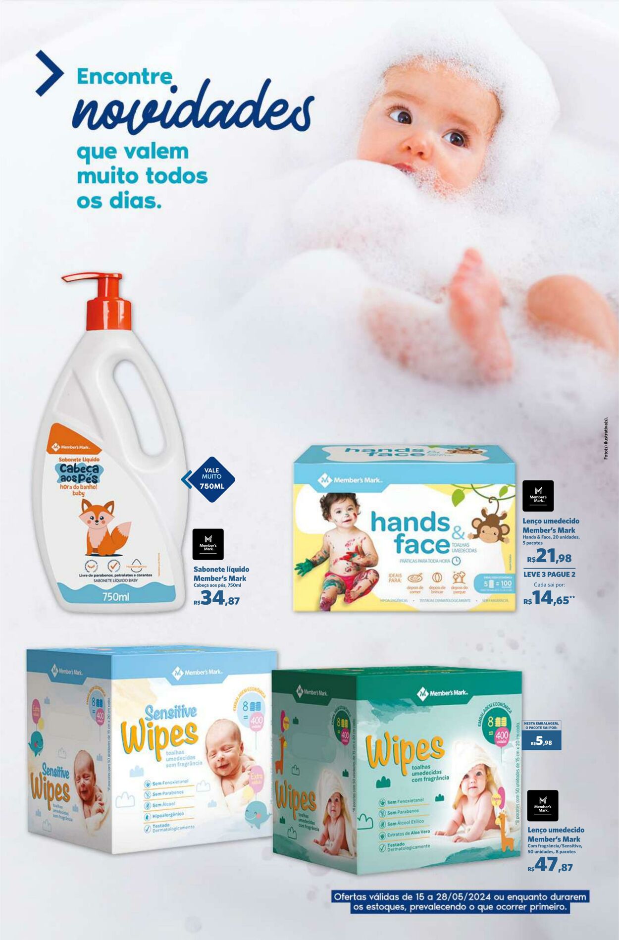 Folheto Sam's Club 15.05.2024 - 28.05.2024