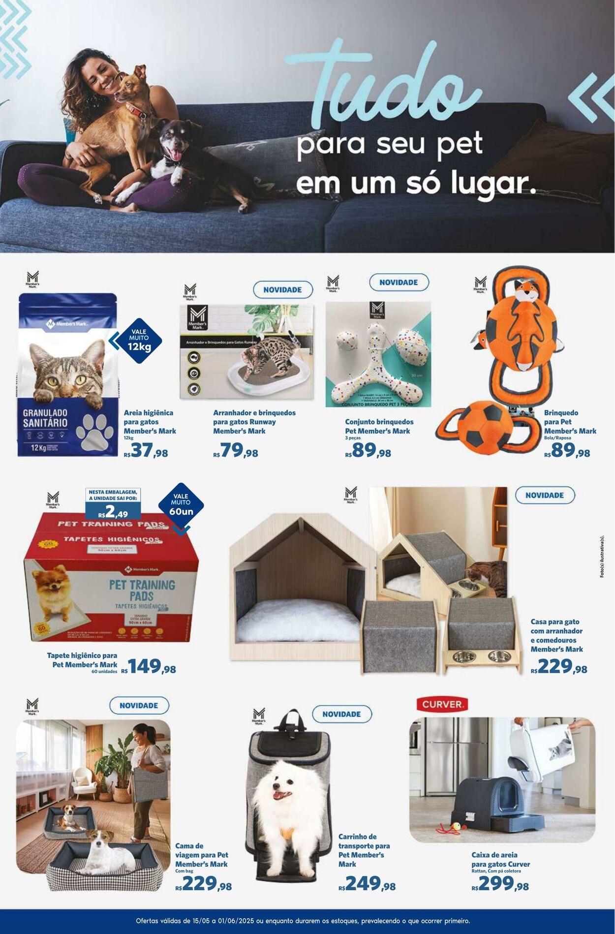 Folheto Sam's Club 15.05.2025 - 01.06.2025