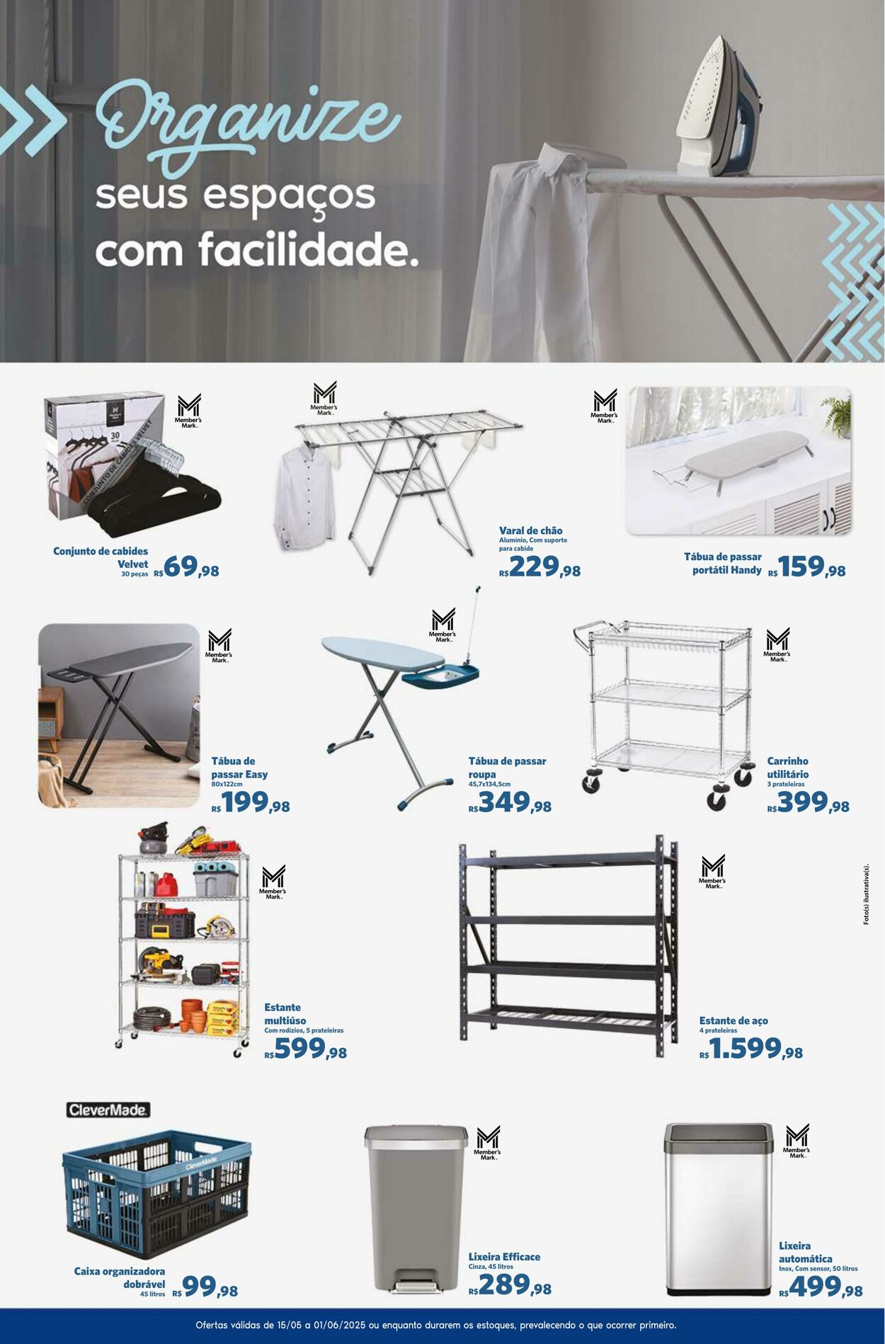 Folheto Sam's Club 15.05.2025 - 01.06.2025