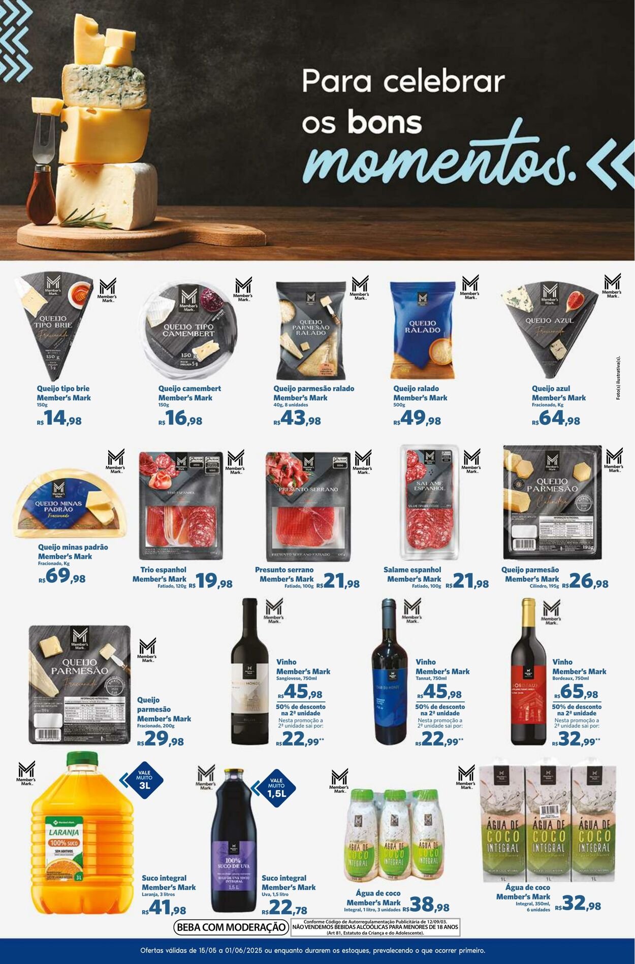 Folheto Sam's Club 15.05.2025 - 01.06.2025