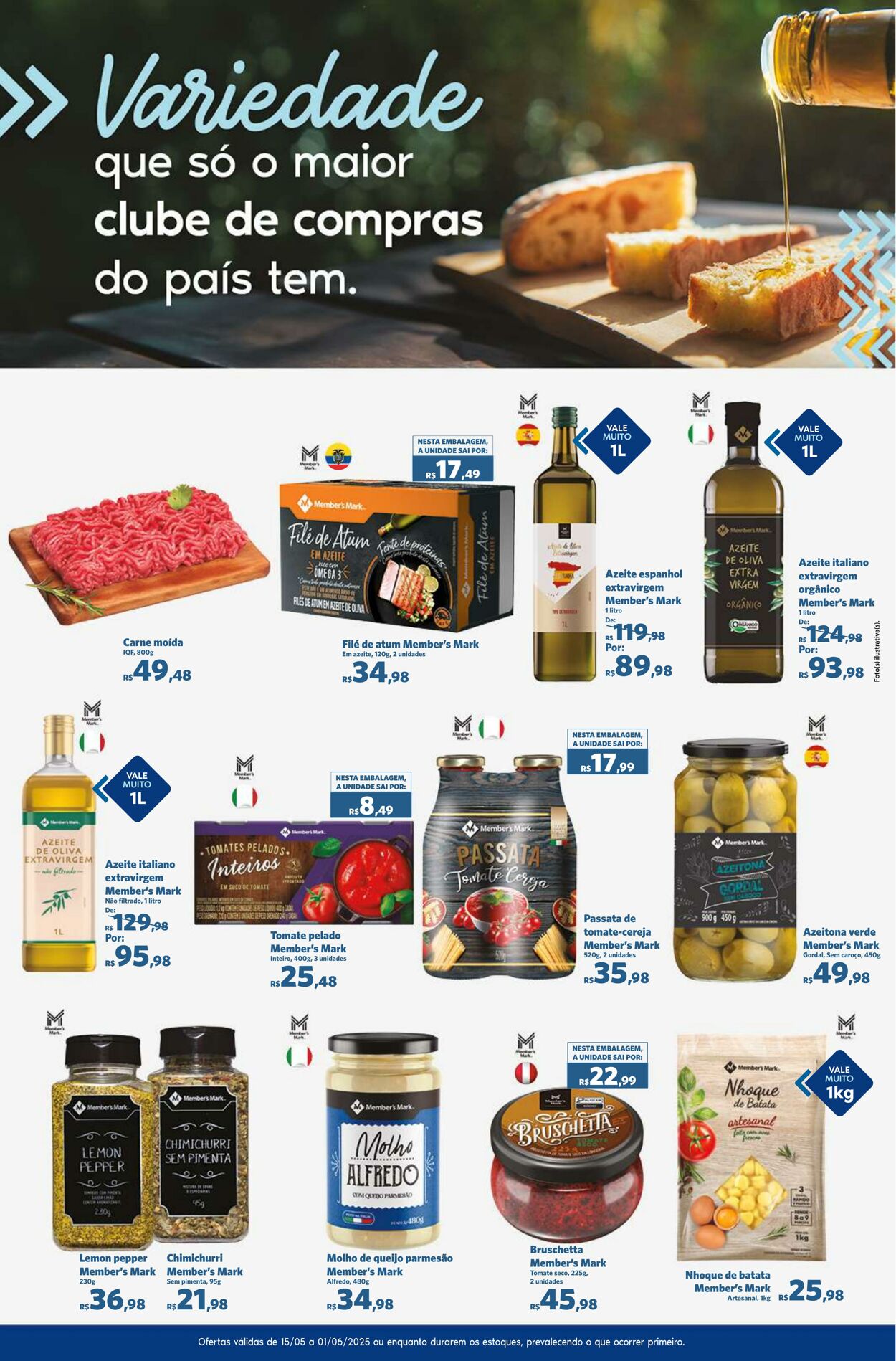 Folheto Sam's Club 15.05.2025 - 01.06.2025