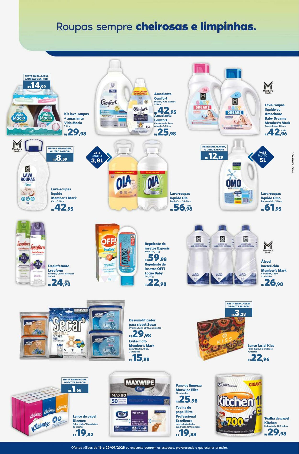 Folheto Sam's Club 16.09.2025 - 29.09.2025