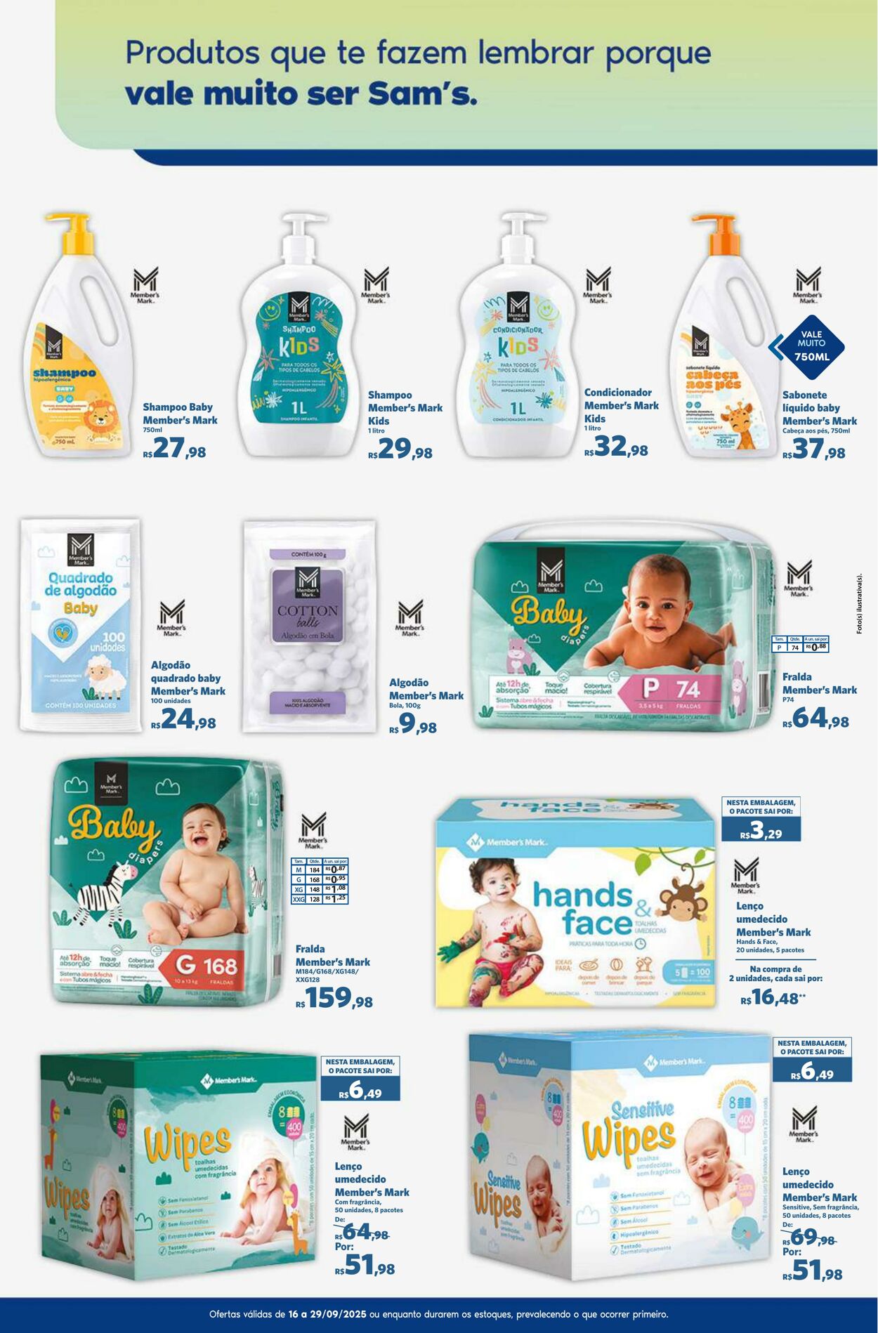 Folheto Sam's Club 16.09.2025 - 29.09.2025