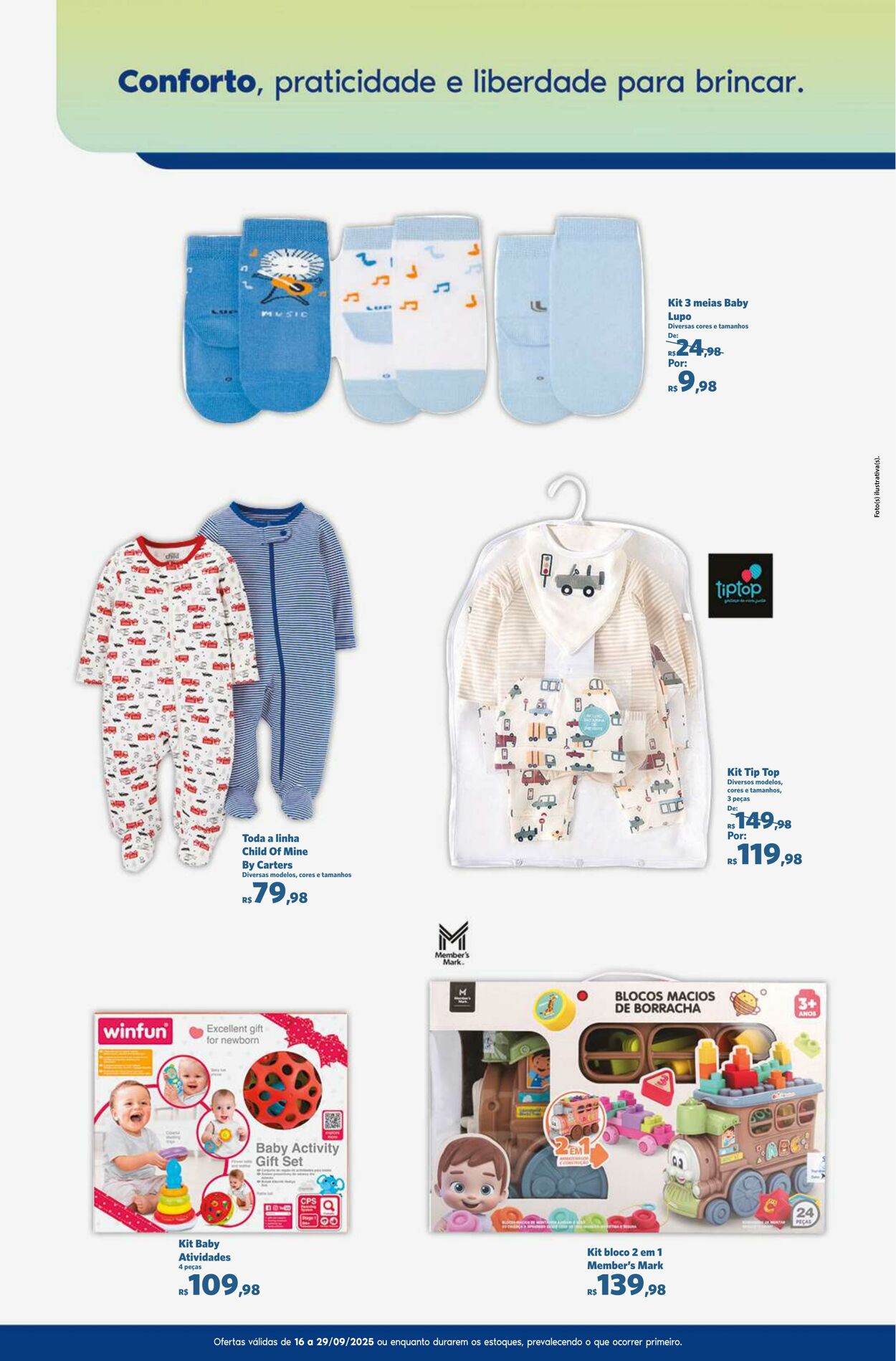 Folheto Sam's Club 16.09.2025 - 29.09.2025