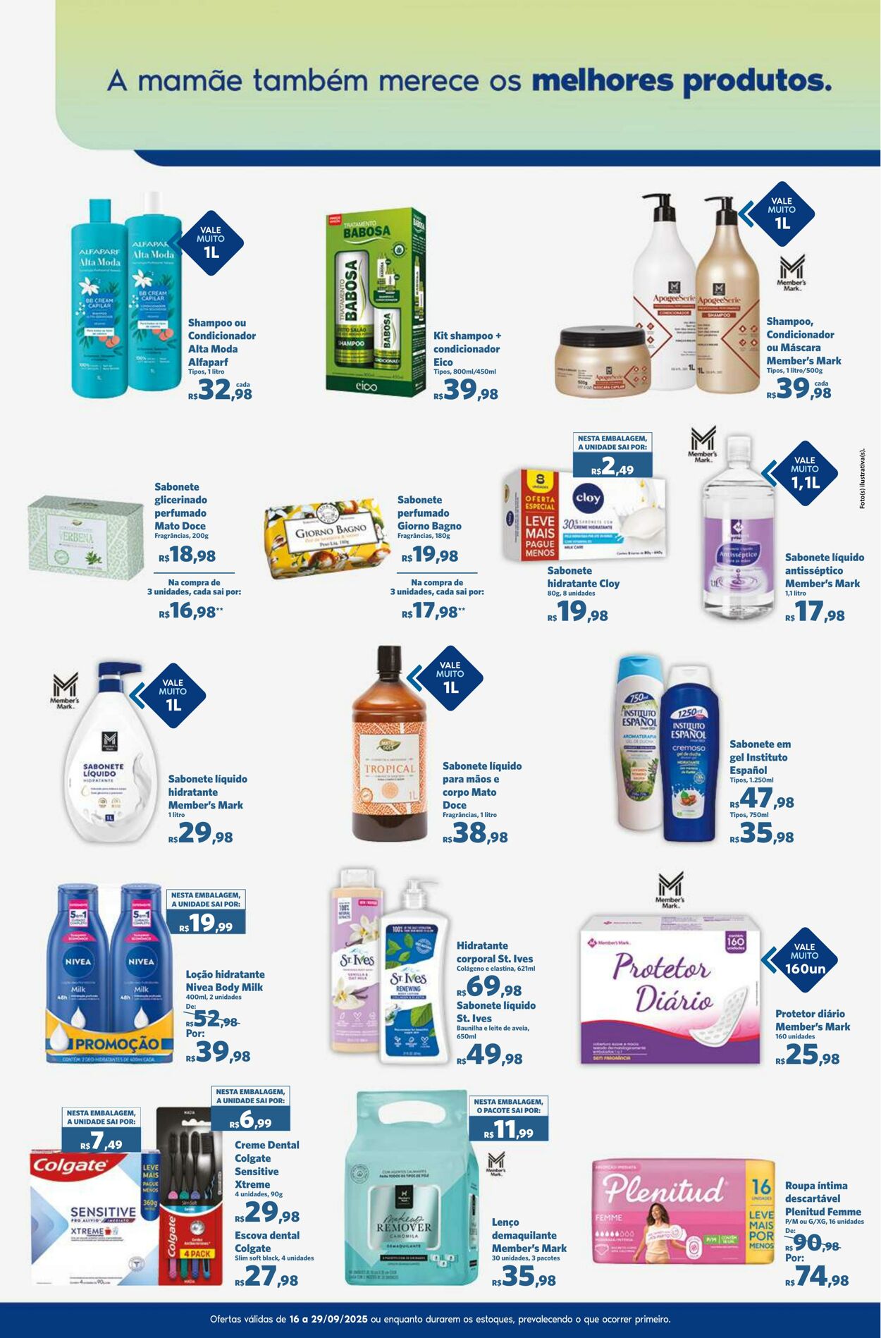 Folheto Sam's Club 16.09.2025 - 29.09.2025