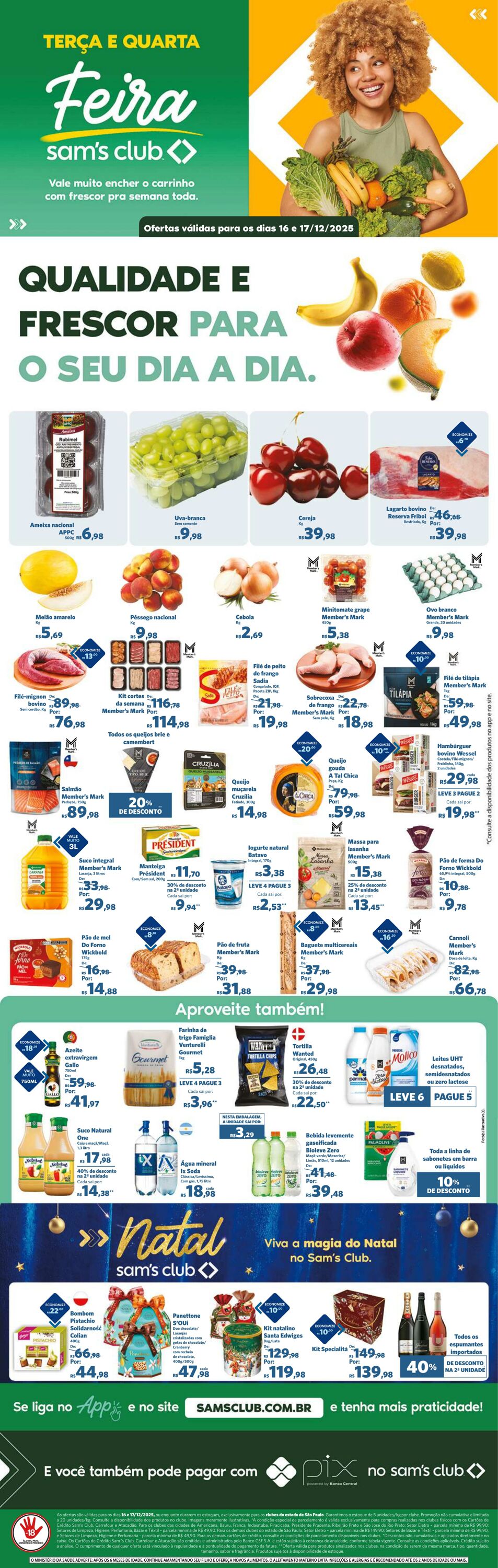 Folheto Sam's Club 16.12.2025 - 17.12.2025