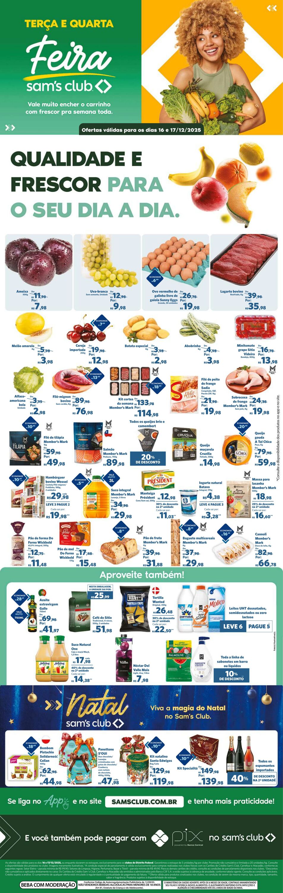 Folheto Sam's Club 16.12.2025 - 17.12.2025