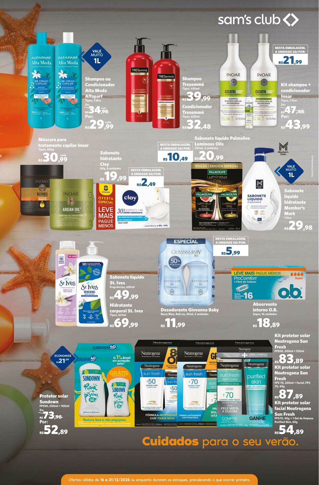 Folheto Sam's Club 16.12.2025 - 31.12.2025