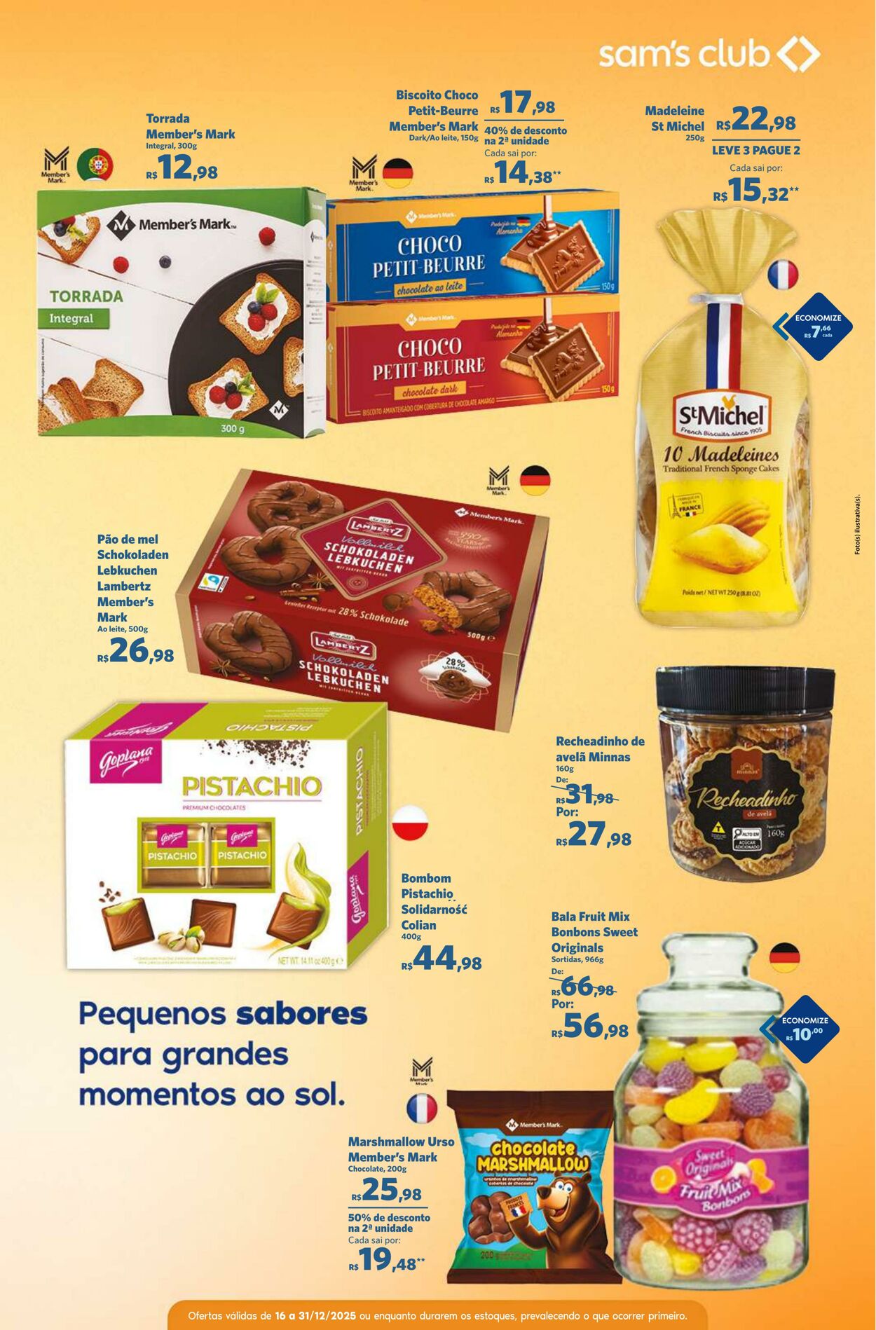 Folheto Sam's Club 16.12.2025 - 31.12.2025