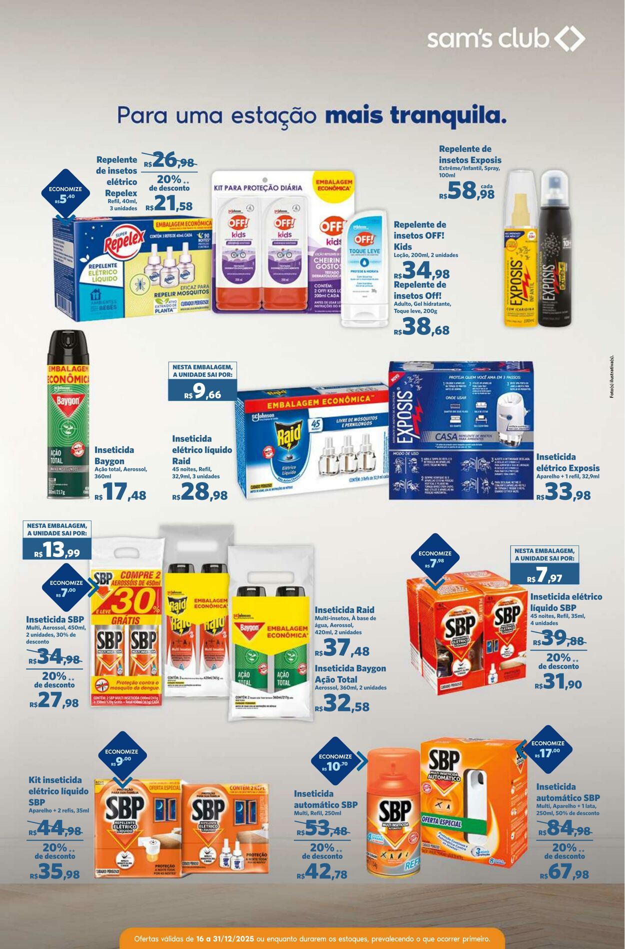 Folheto Sam's Club 16.12.2025 - 31.12.2025