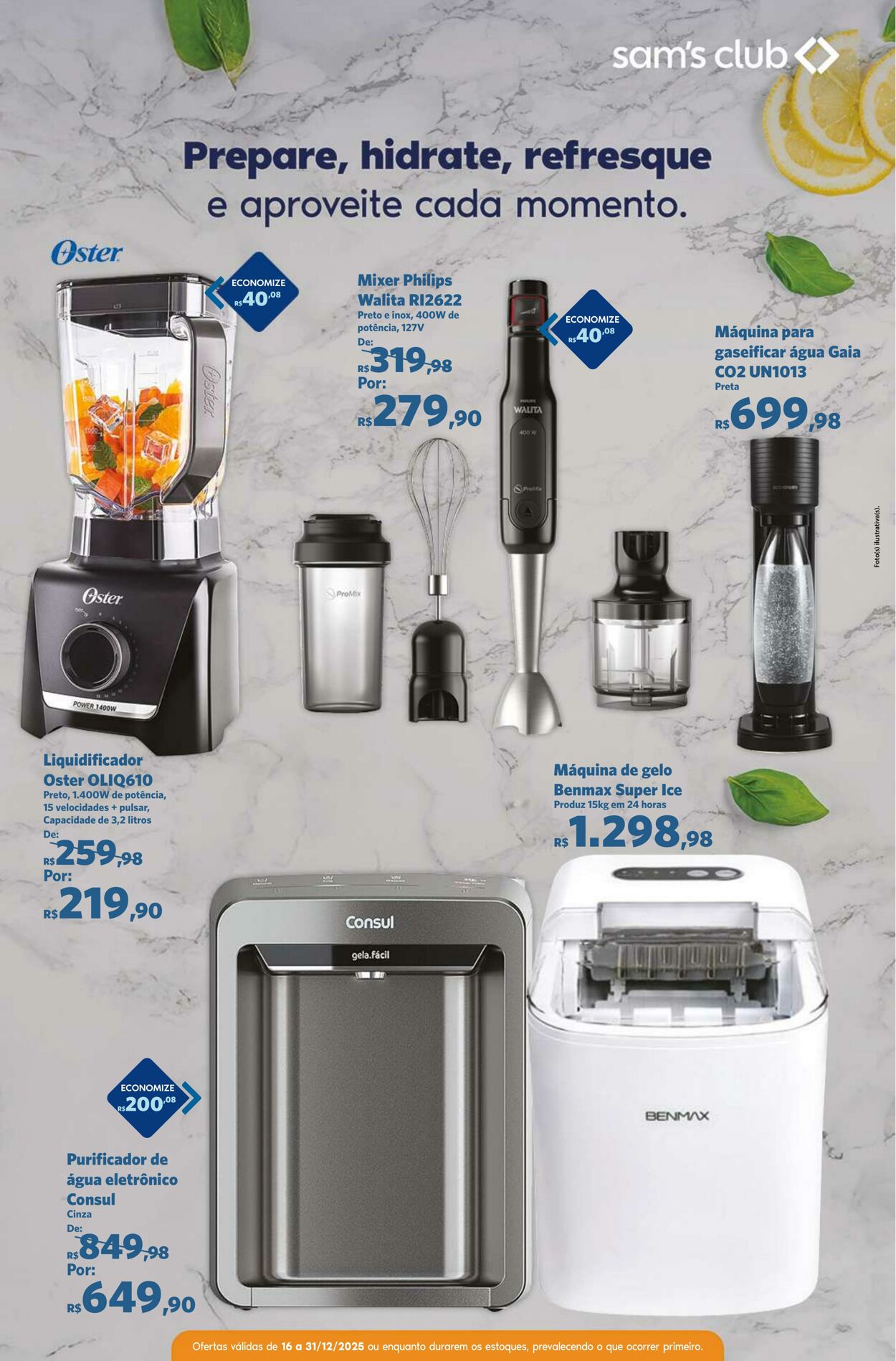 Folheto Sam's Club 16.12.2025 - 31.12.2025