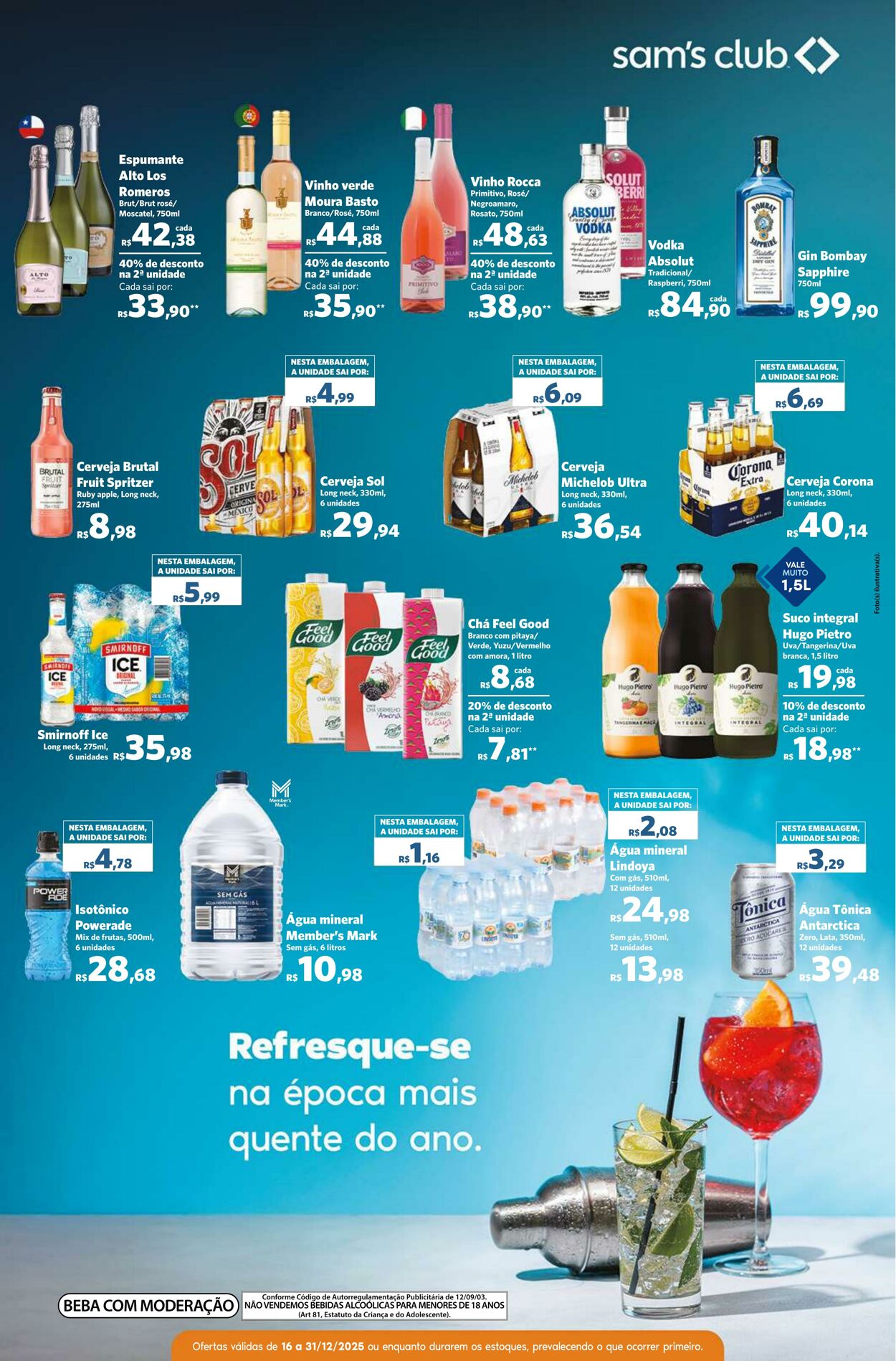 Folheto Sam's Club 16.12.2025 - 31.12.2025