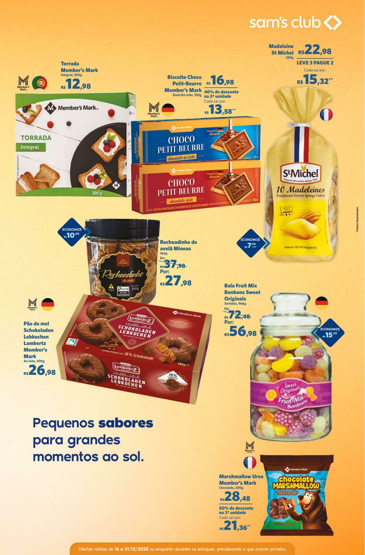 Folheto Sam's Club 16.12.2025 - 31.12.2025