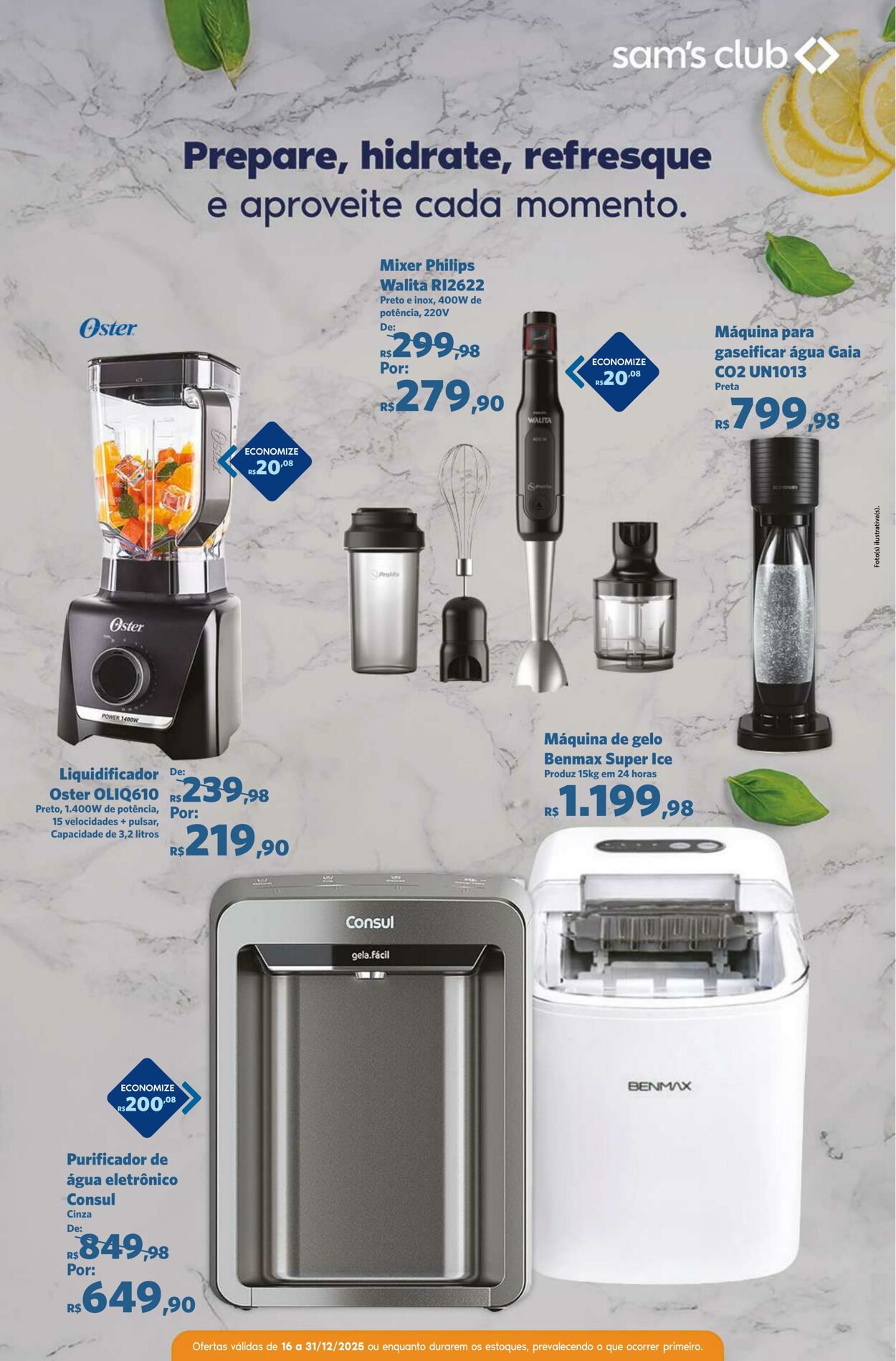 Folheto Sam's Club 16.12.2025 - 31.12.2025
