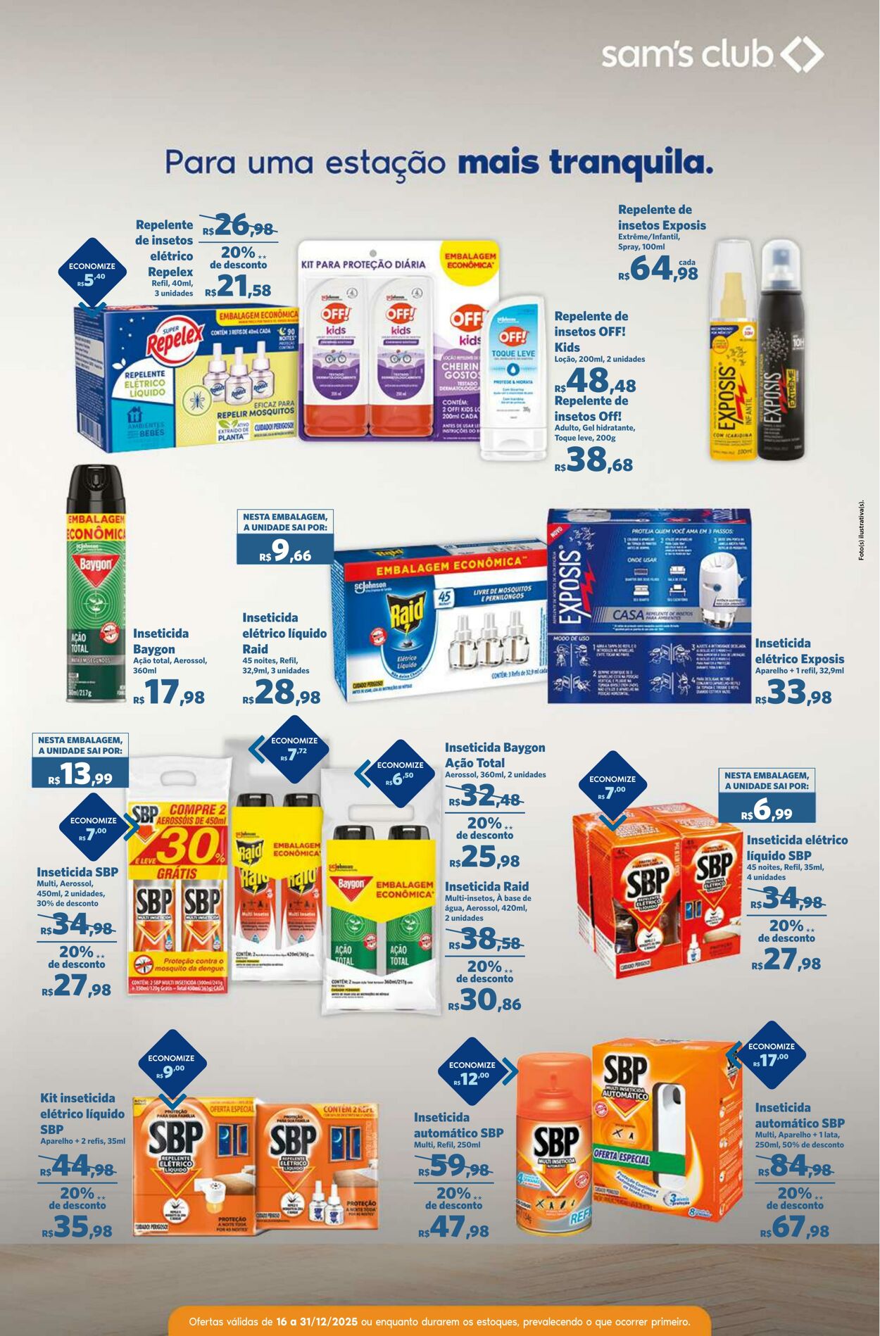 Folheto Sam's Club 16.12.2025 - 31.12.2025