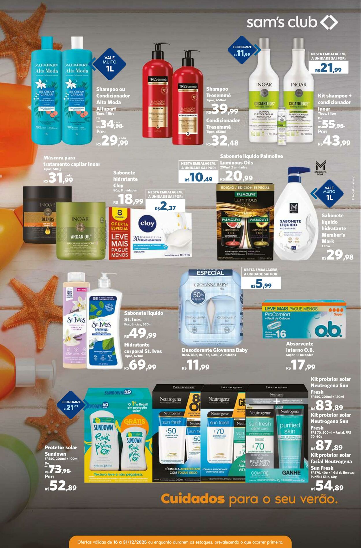 Folheto Sam's Club 16.12.2025 - 31.12.2025