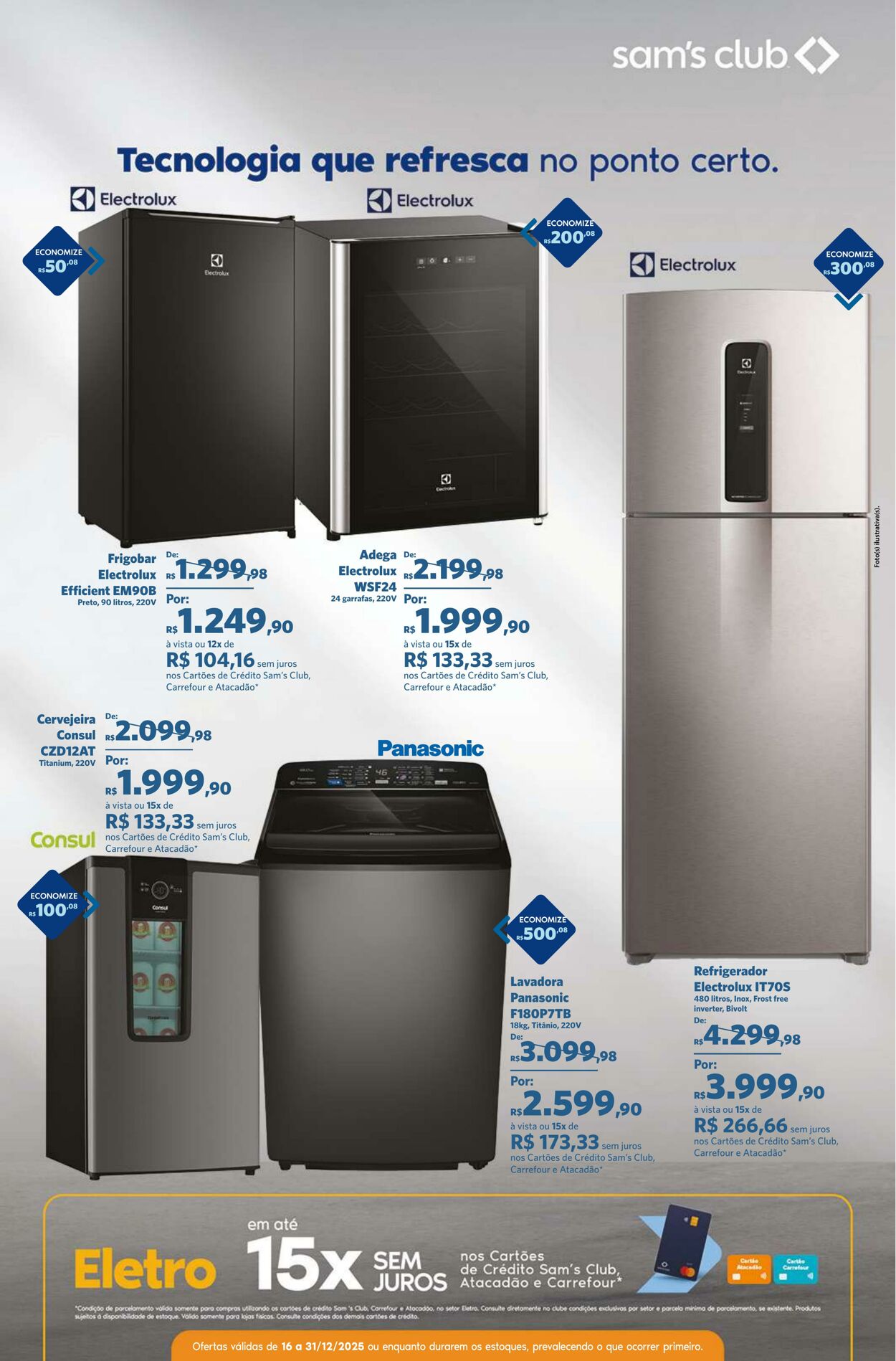 Folheto Sam's Club 16.12.2025 - 31.12.2025