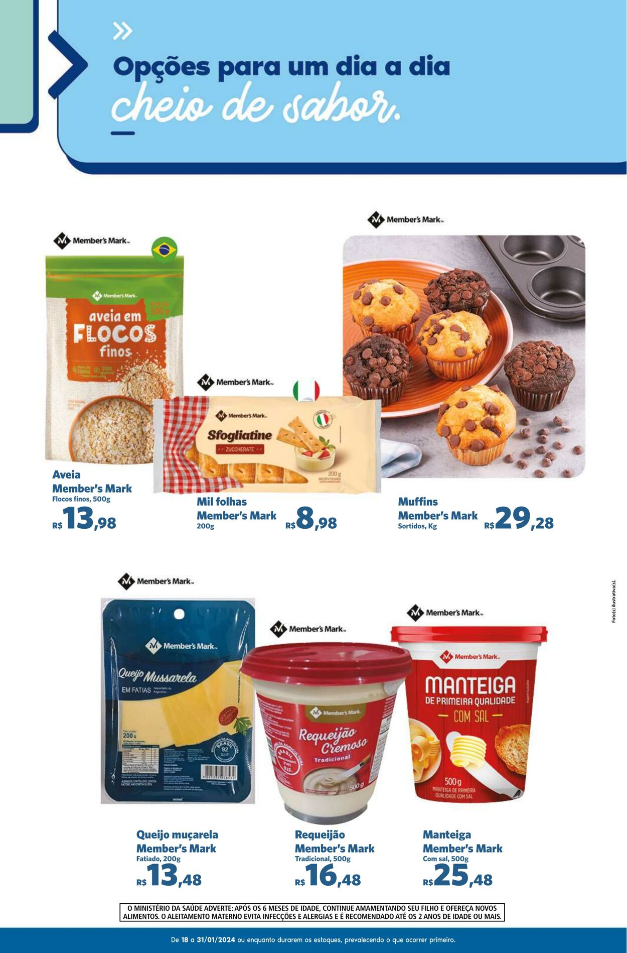 Folheto Sam's Club 18.01.2024 - 31.01.2024