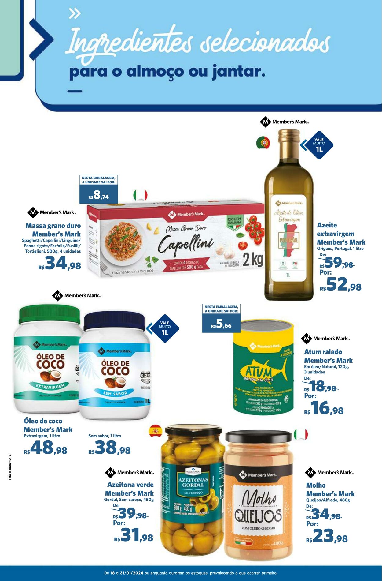 Folheto Sam's Club 18.01.2024 - 31.01.2024