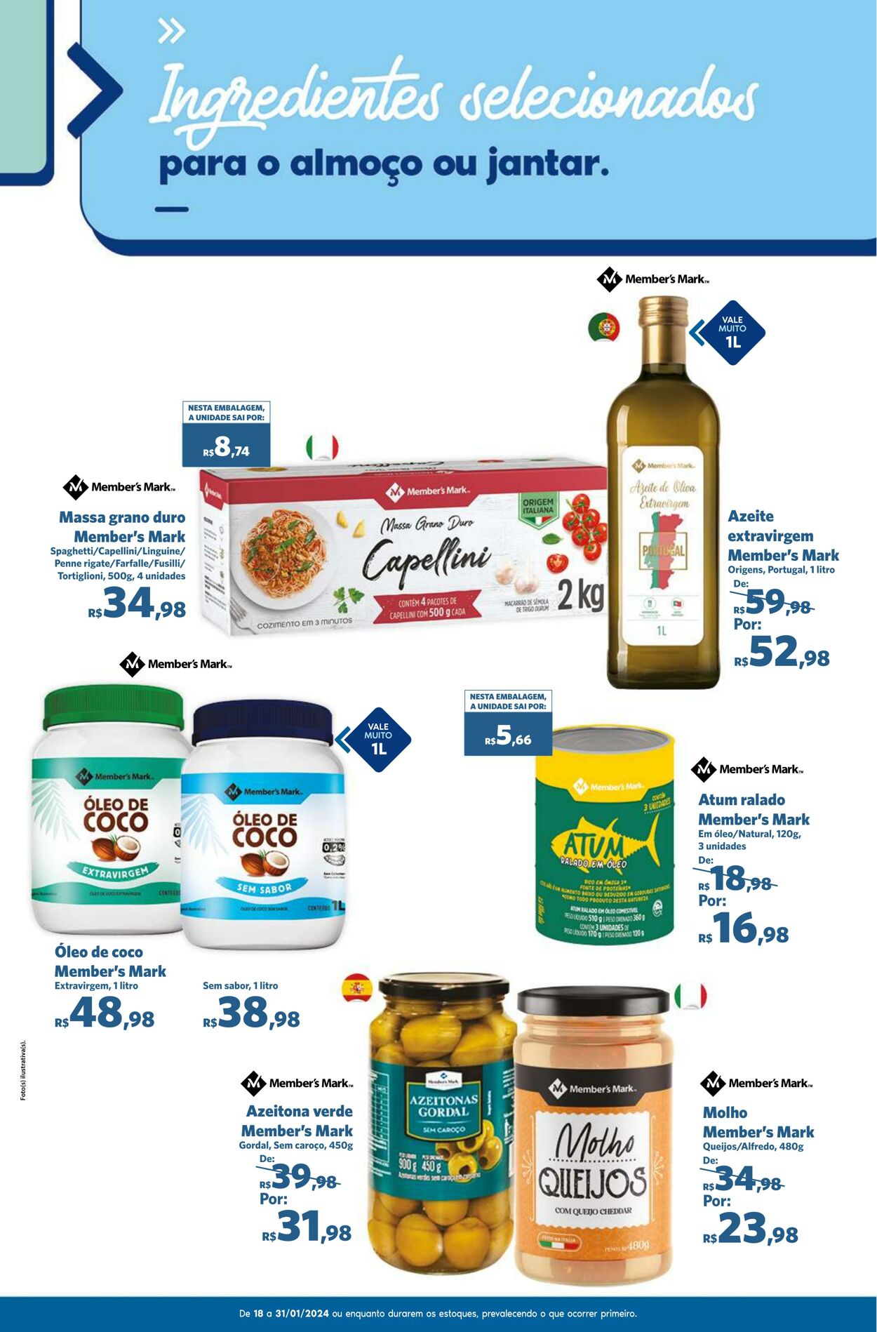 Folheto Sam's Club 18.01.2024 - 31.01.2024