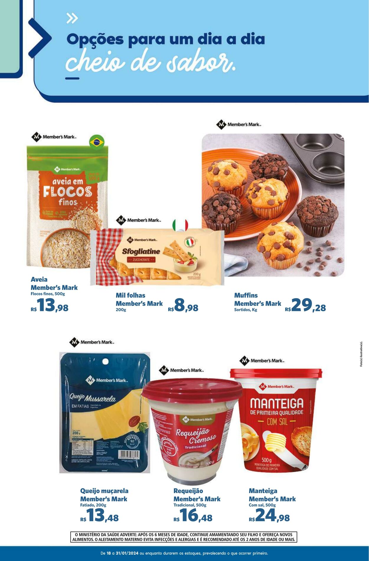 Folheto Sam's Club 18.01.2024 - 31.01.2024