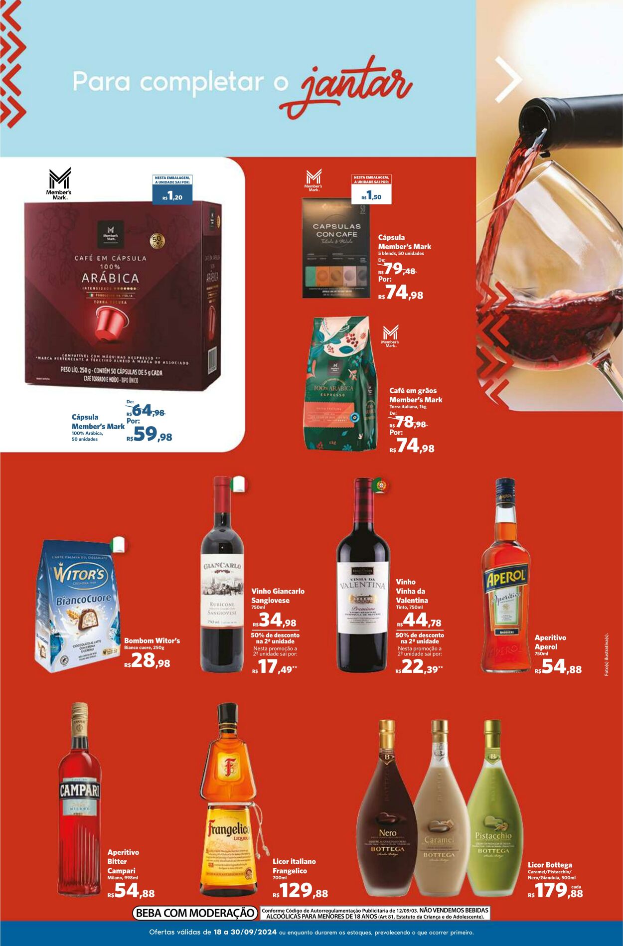 Folheto Sam's Club 18.09.2024 - 30.09.2024