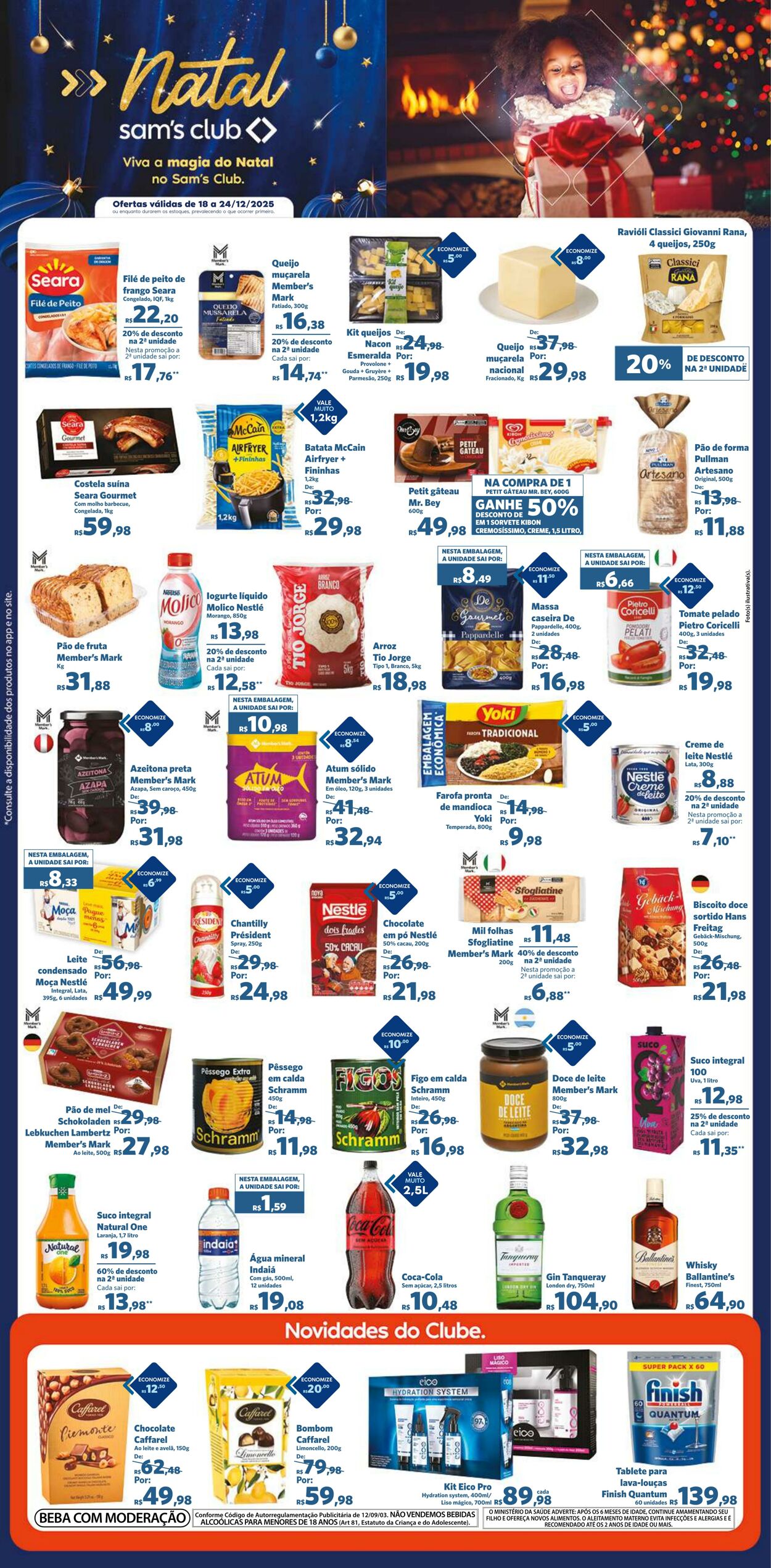 Folheto Sam's Club 18.12.2025 - 24.12.2025