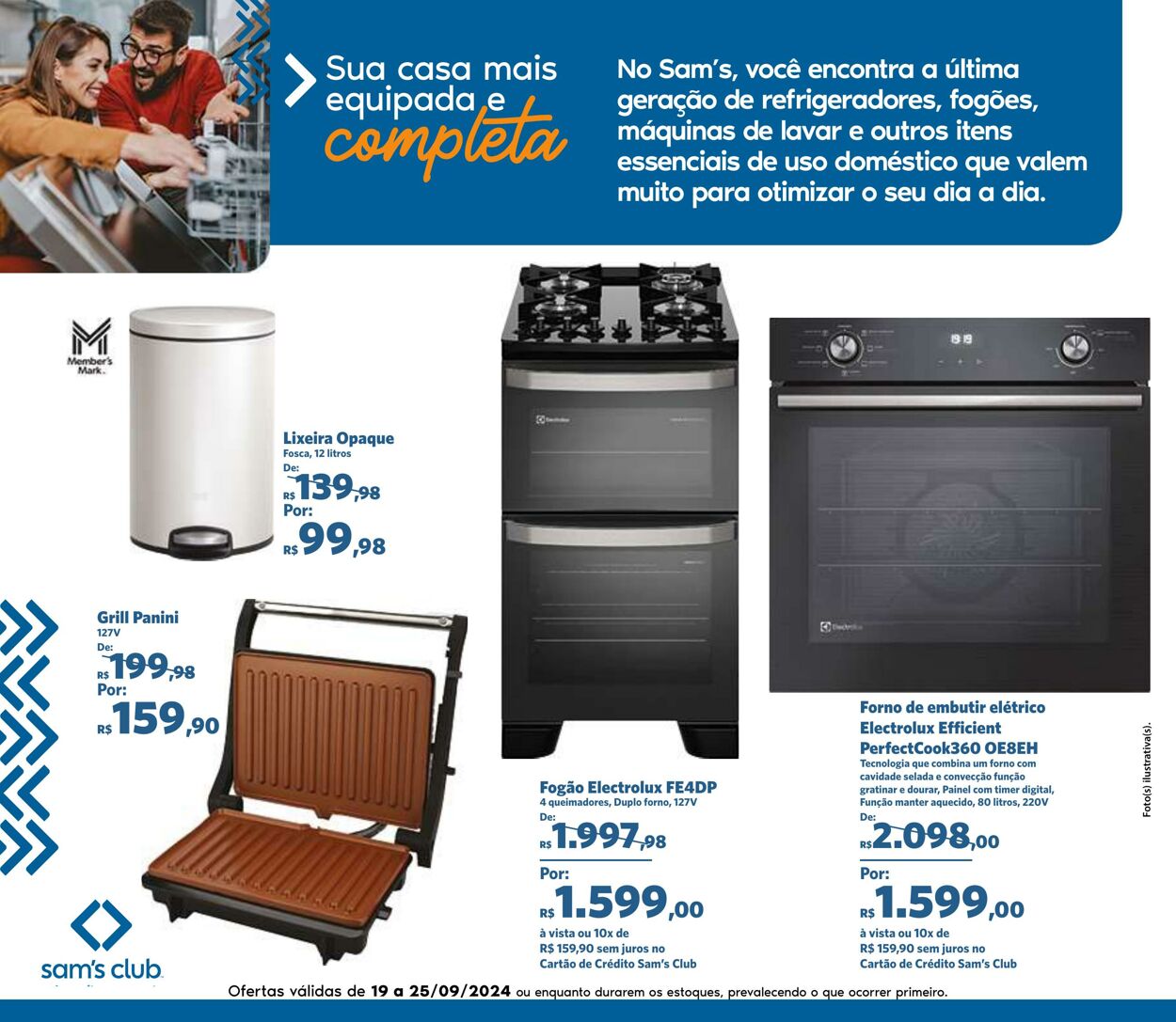 Folheto Sam's Club 19.09.2024 - 25.09.2024