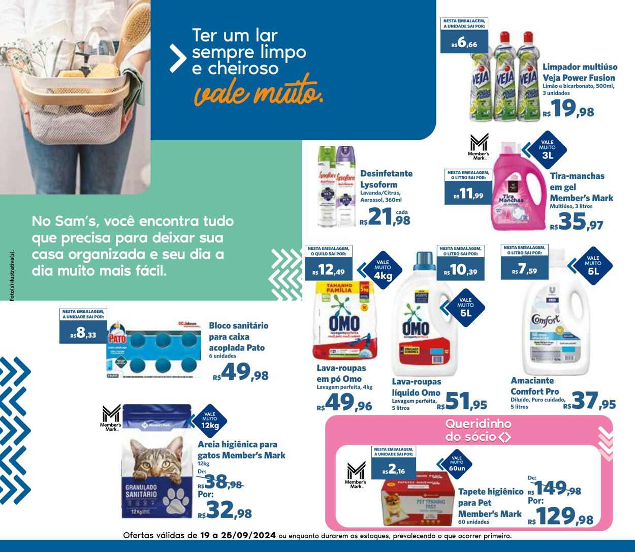 Folheto Sam's Club 19.09.2024 - 25.09.2024