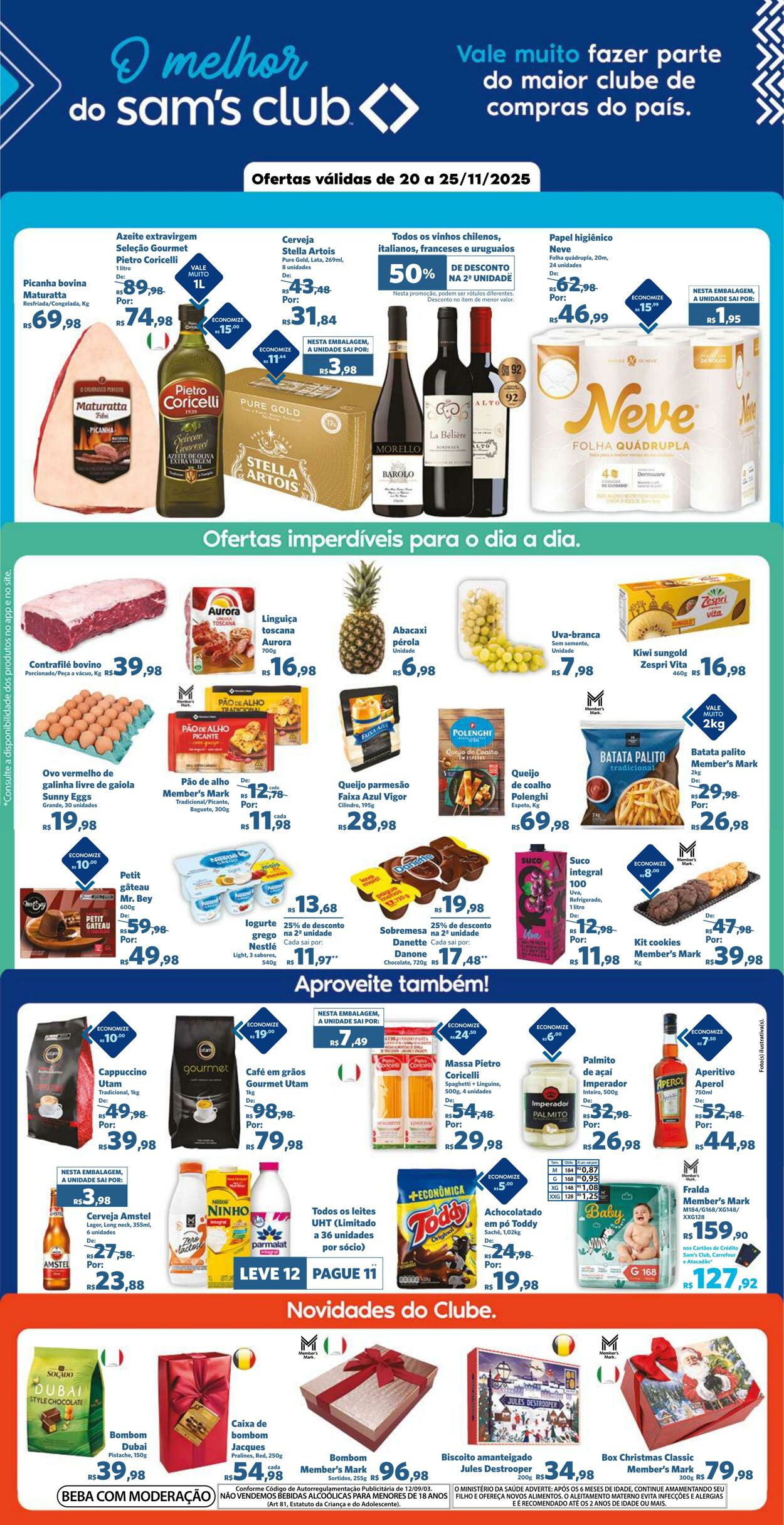 Folheto Sam's Club 20.11.2025 - 25.11.2025