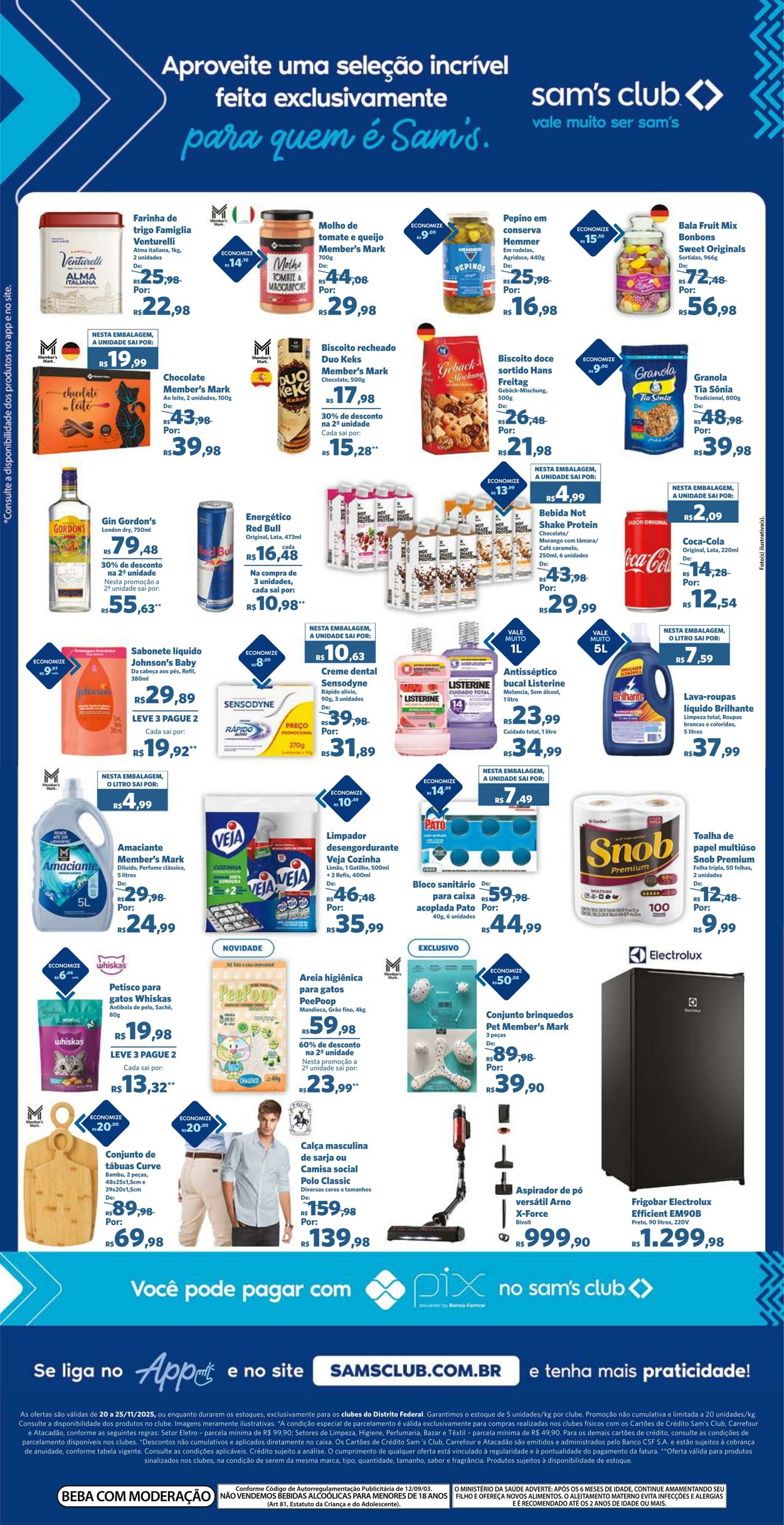 Folheto Sam's Club 20.11.2025 - 25.11.2025