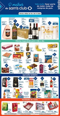 Folheto Sam's Club 20.11.2025 - 25.11.2025