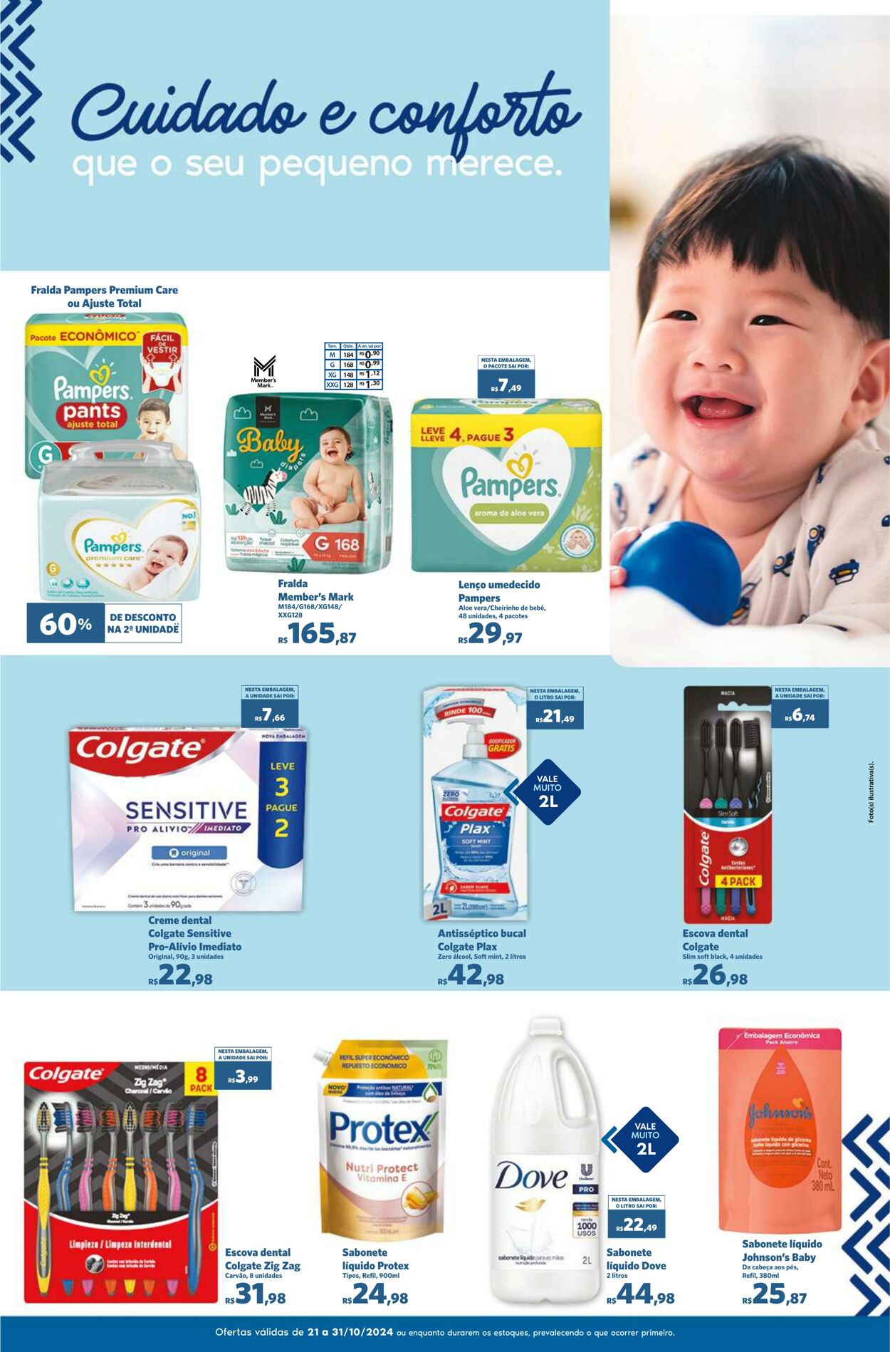 Folheto Sam's Club 21.10.2024 - 31.10.2024