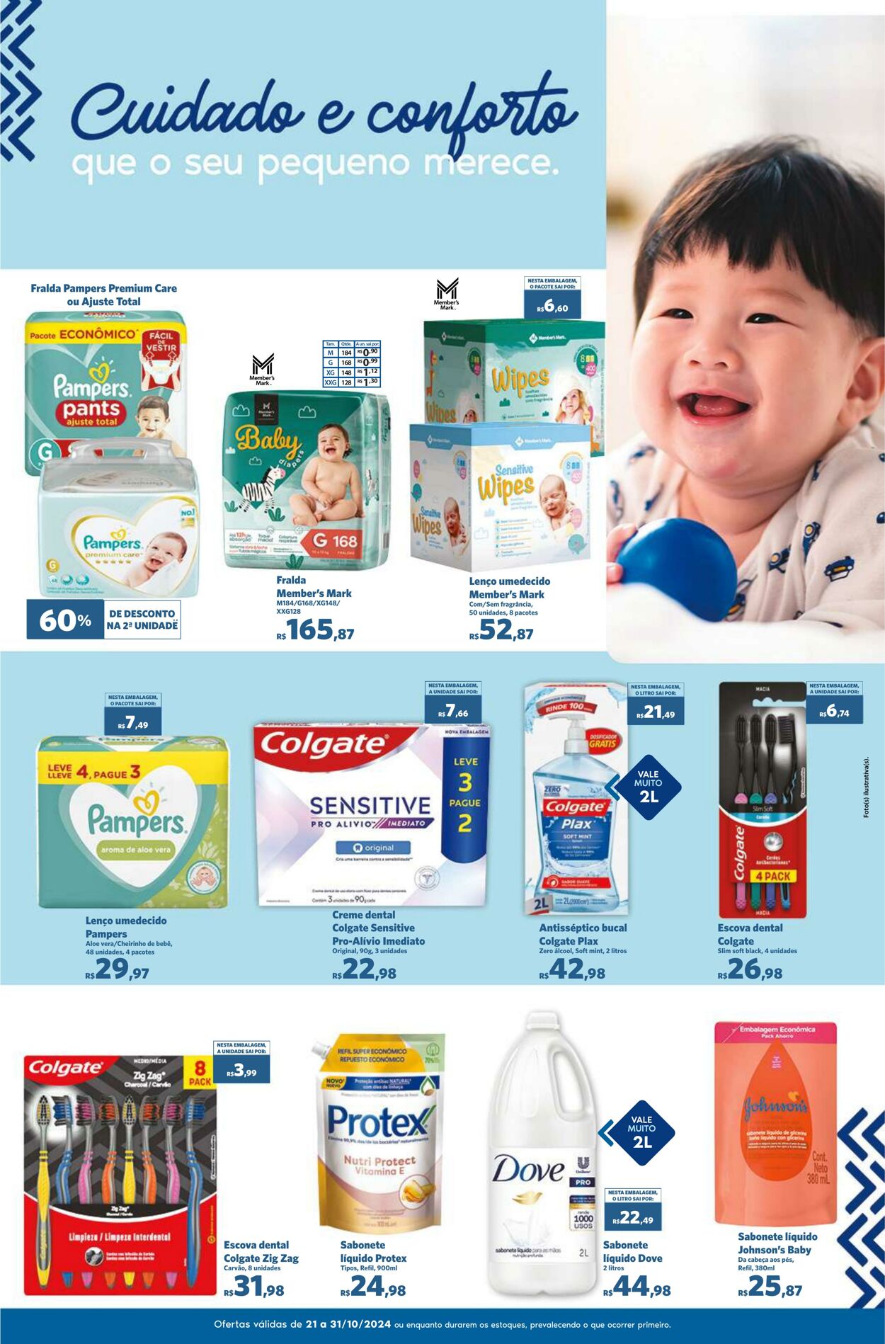 Folheto Sam's Club 21.10.2024 - 31.10.2024