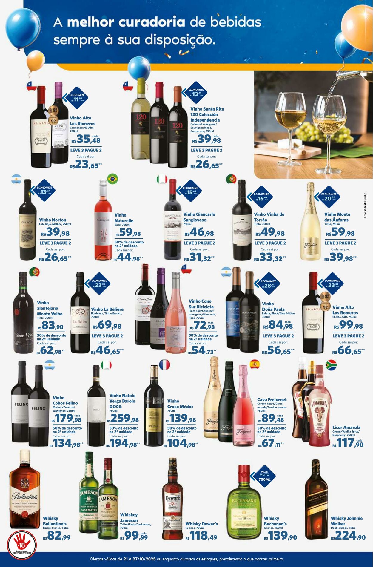 Folheto Sam's Club 21.10.2025 - 27.10.2025