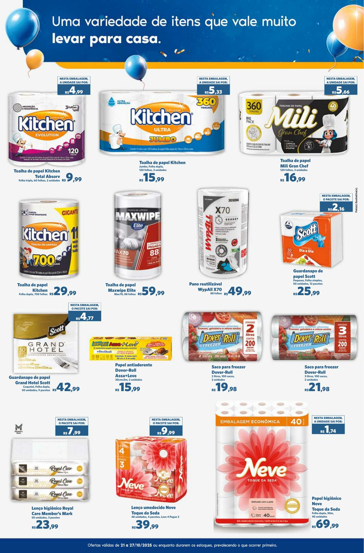 Folheto Sam's Club 21.10.2025 - 27.10.2025
