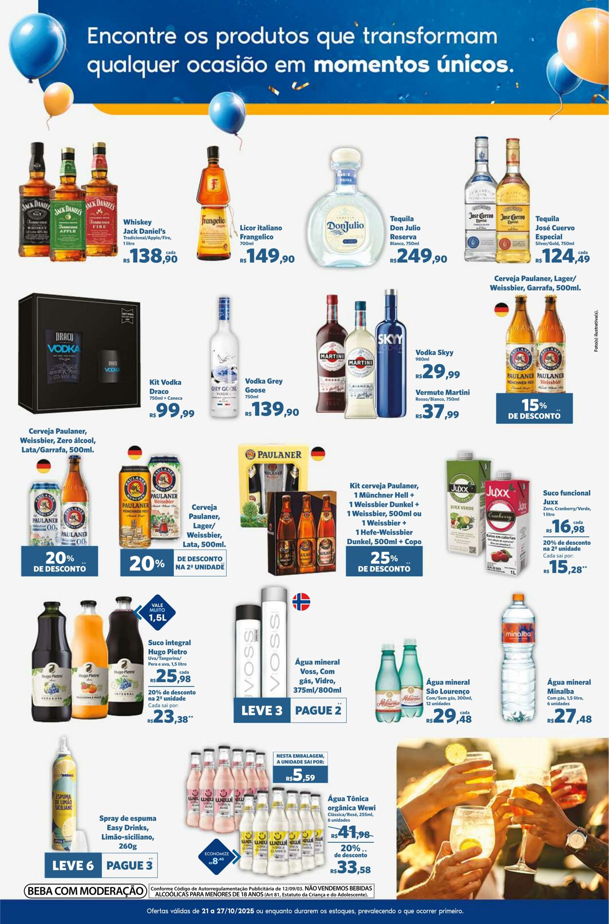 Folheto Sam's Club 21.10.2025 - 27.10.2025