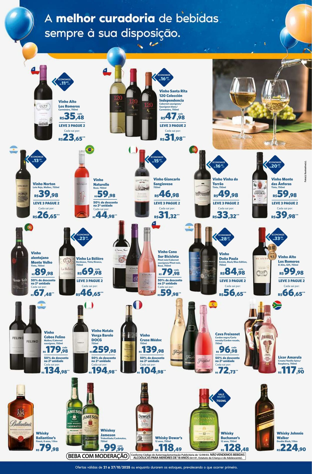 Folheto Sam's Club 21.10.2025 - 27.10.2025