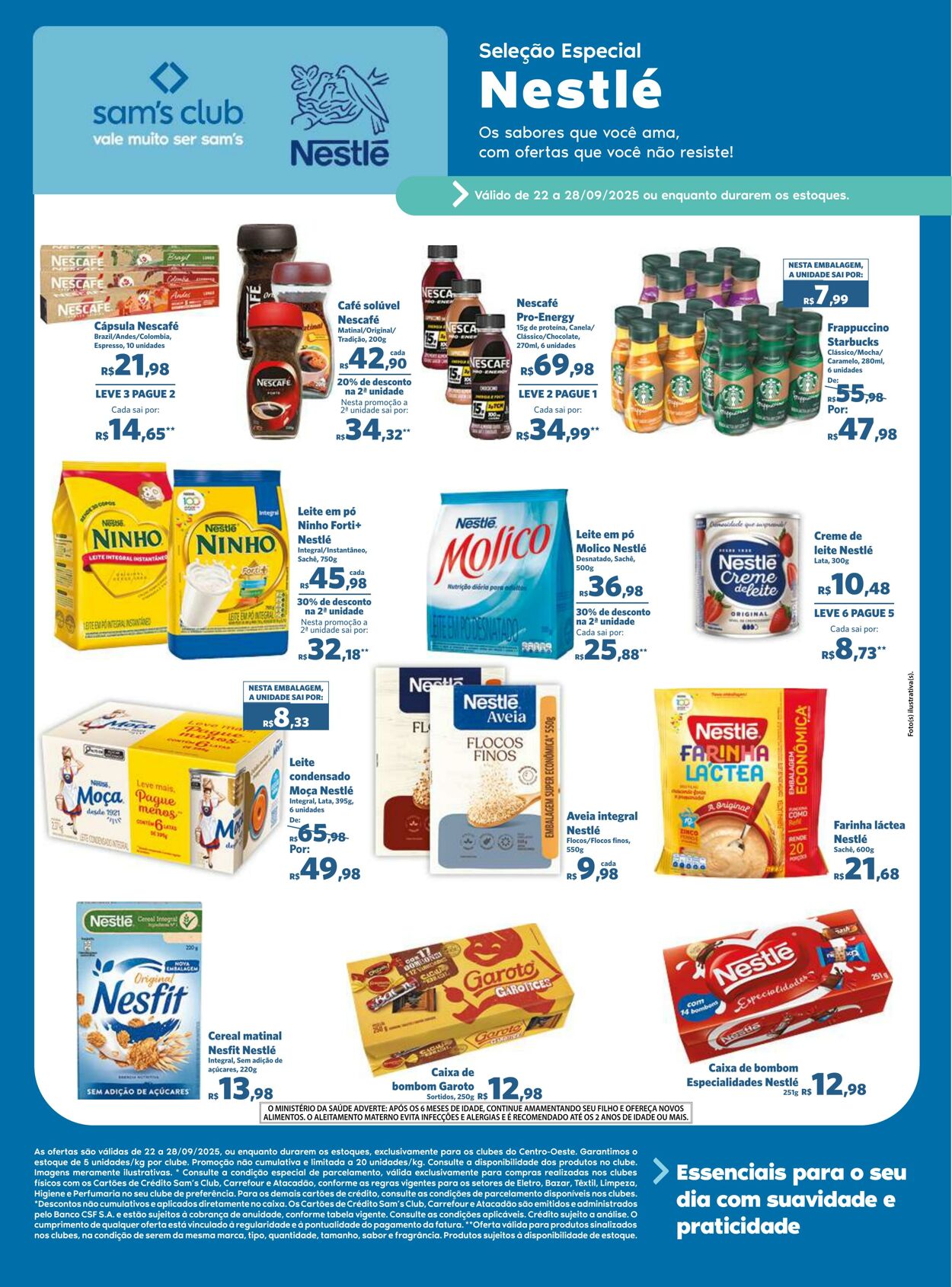 Folheto Sam's Club 22.09.2025 - 28.09.2025