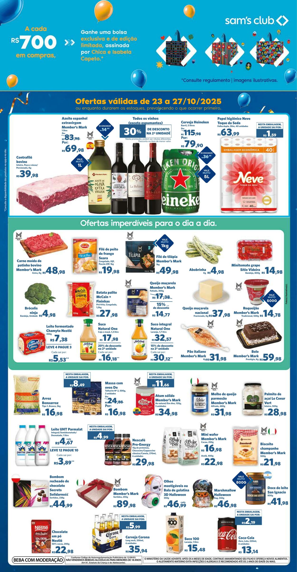Folheto Sam's Club 23.10.2025 - 27.10.2025