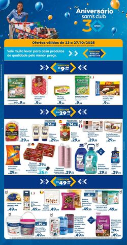 Folheto Sam's Club 23.10.2025 - 27.10.2025