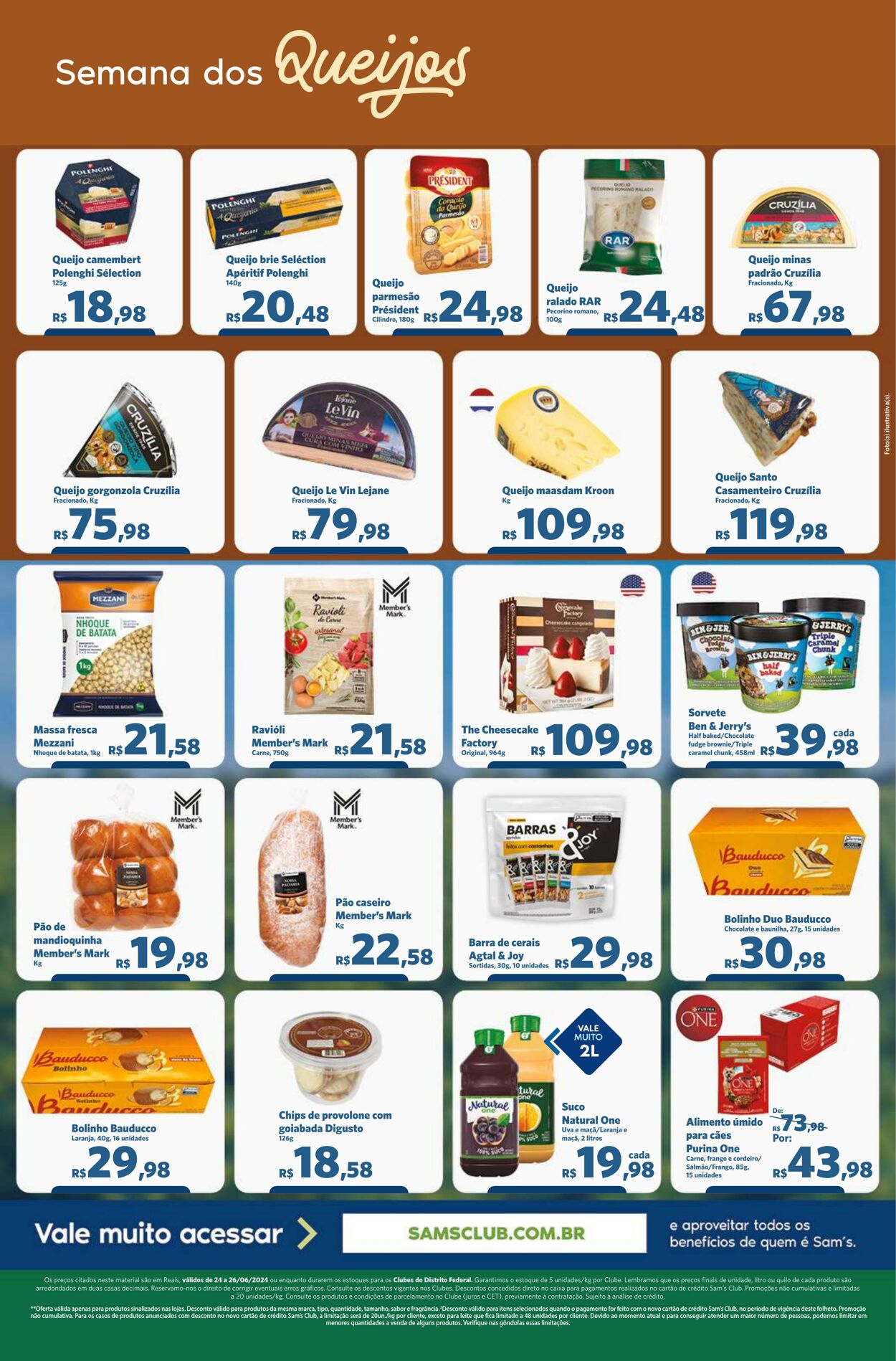 Folheto Sam's Club 24.06.2024 - 26.06.2024