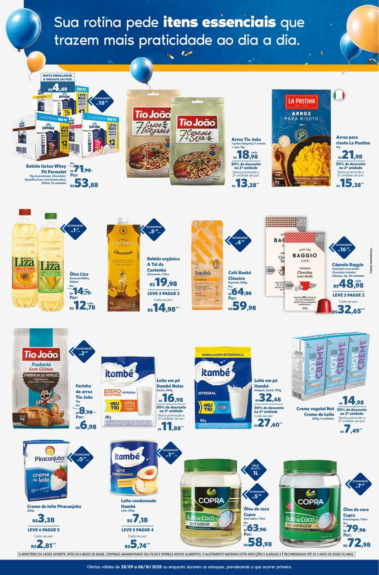Folheto Sam's Club 25.09.2025 - 06.10.2025