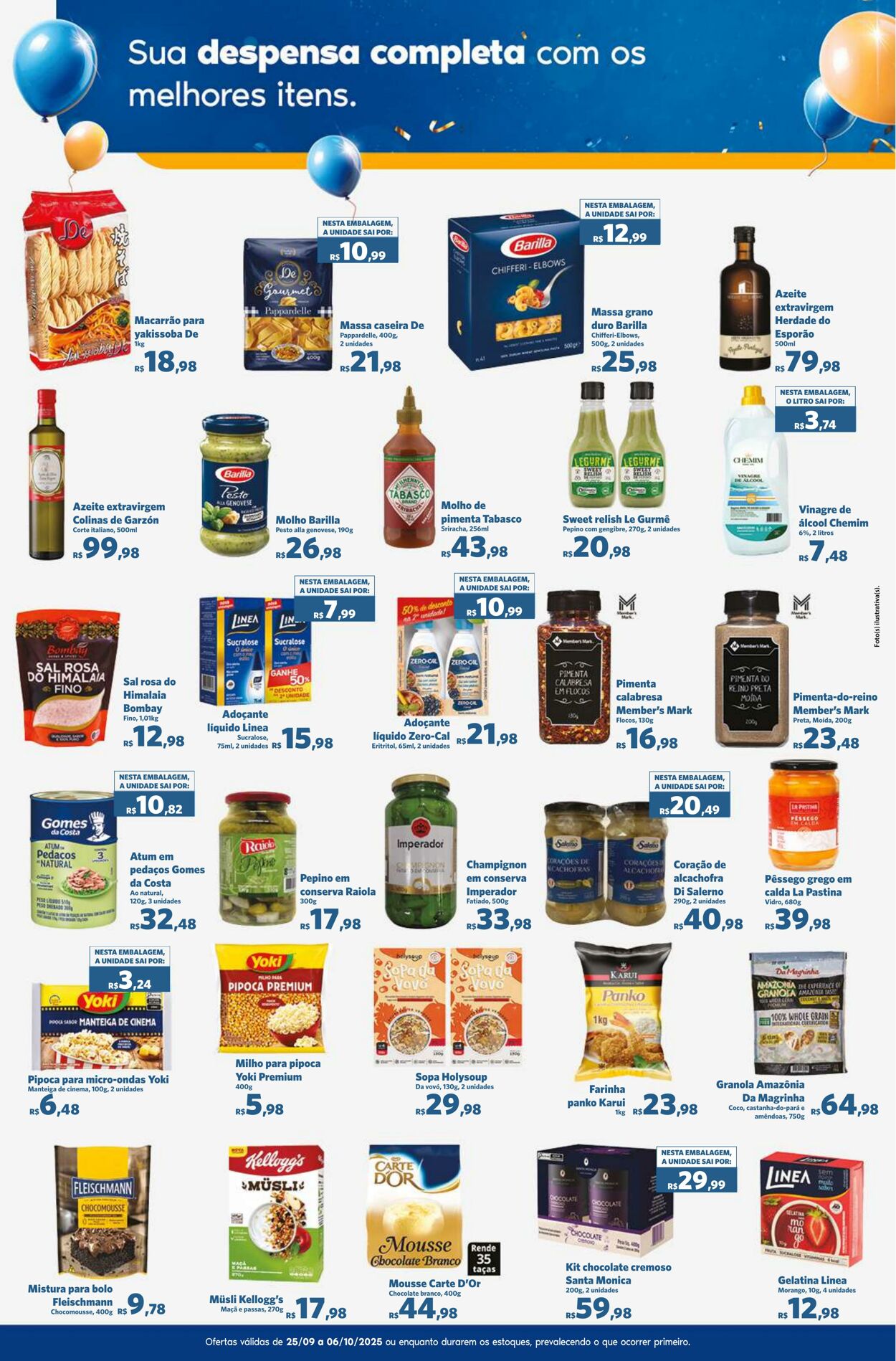 Folheto Sam's Club 25.09.2025 - 06.10.2025
