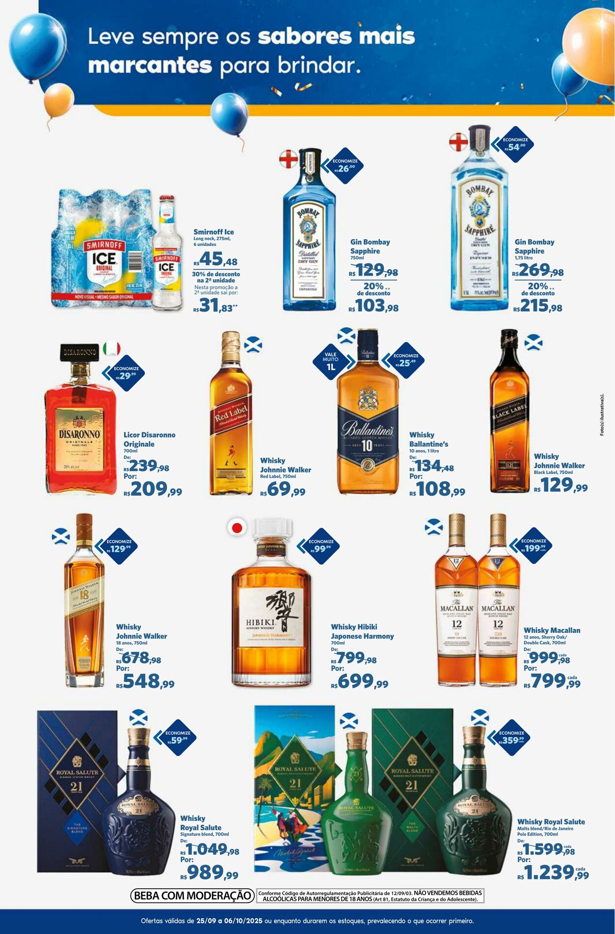 Folheto Sam's Club 25.09.2025 - 06.10.2025