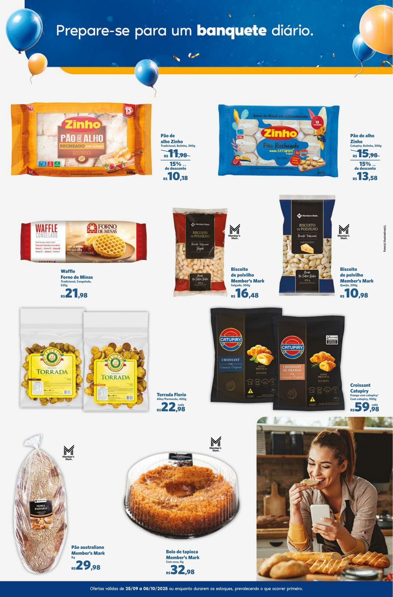 Folheto Sam's Club 25.09.2025 - 06.10.2025