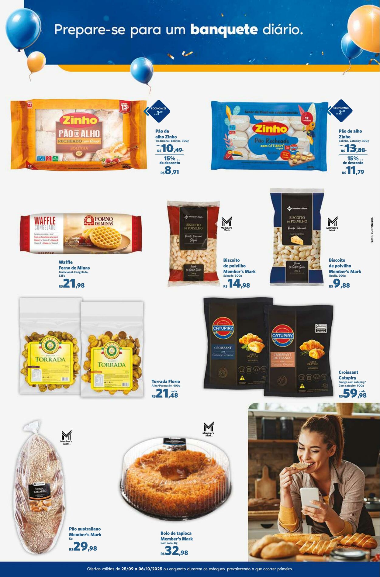 Folheto Sam's Club 25.09.2025 - 06.10.2025