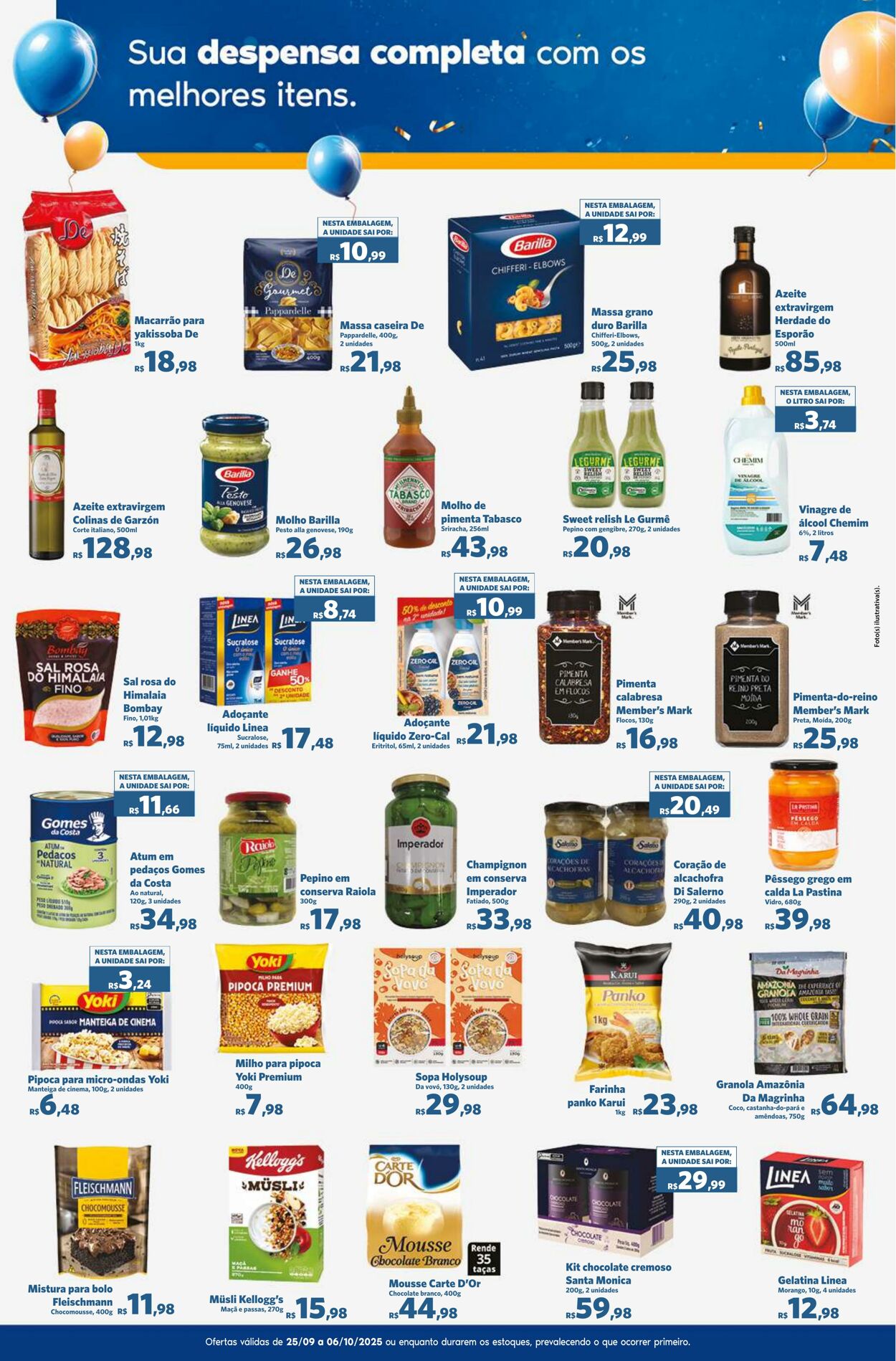 Folheto Sam's Club 25.09.2025 - 06.10.2025